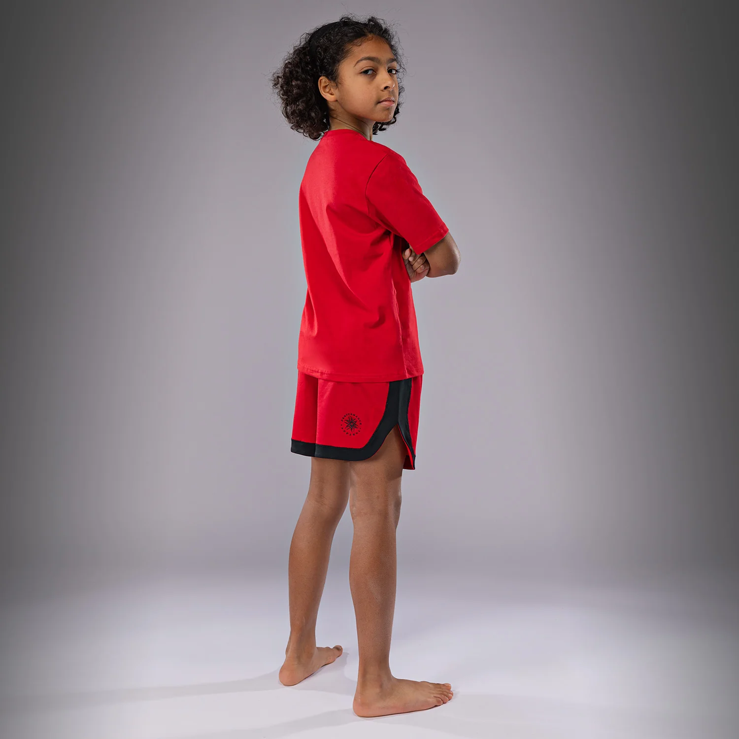 Venum Contender Kids T-Shirt - Kirschrot - Image 2