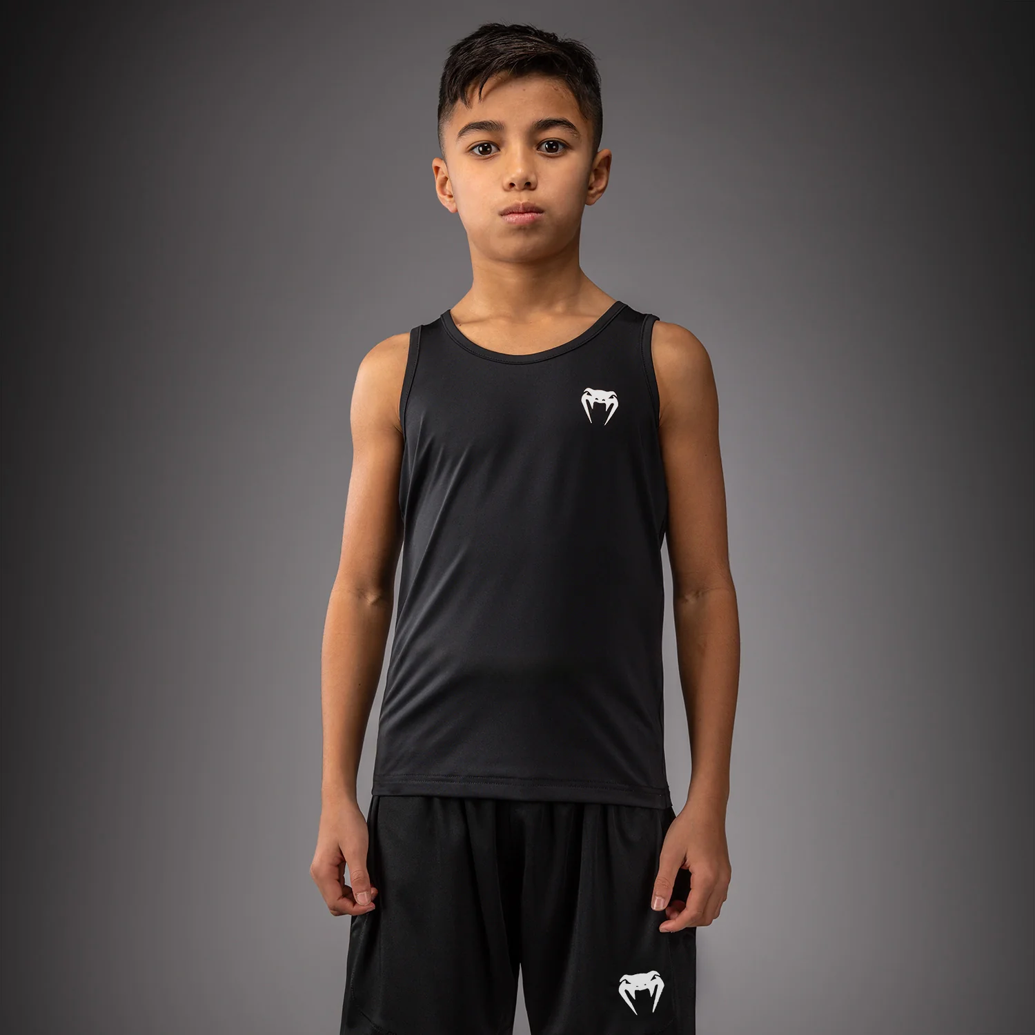 Venum Contender Tanktop Für Kinder – Schwarz/Weiß