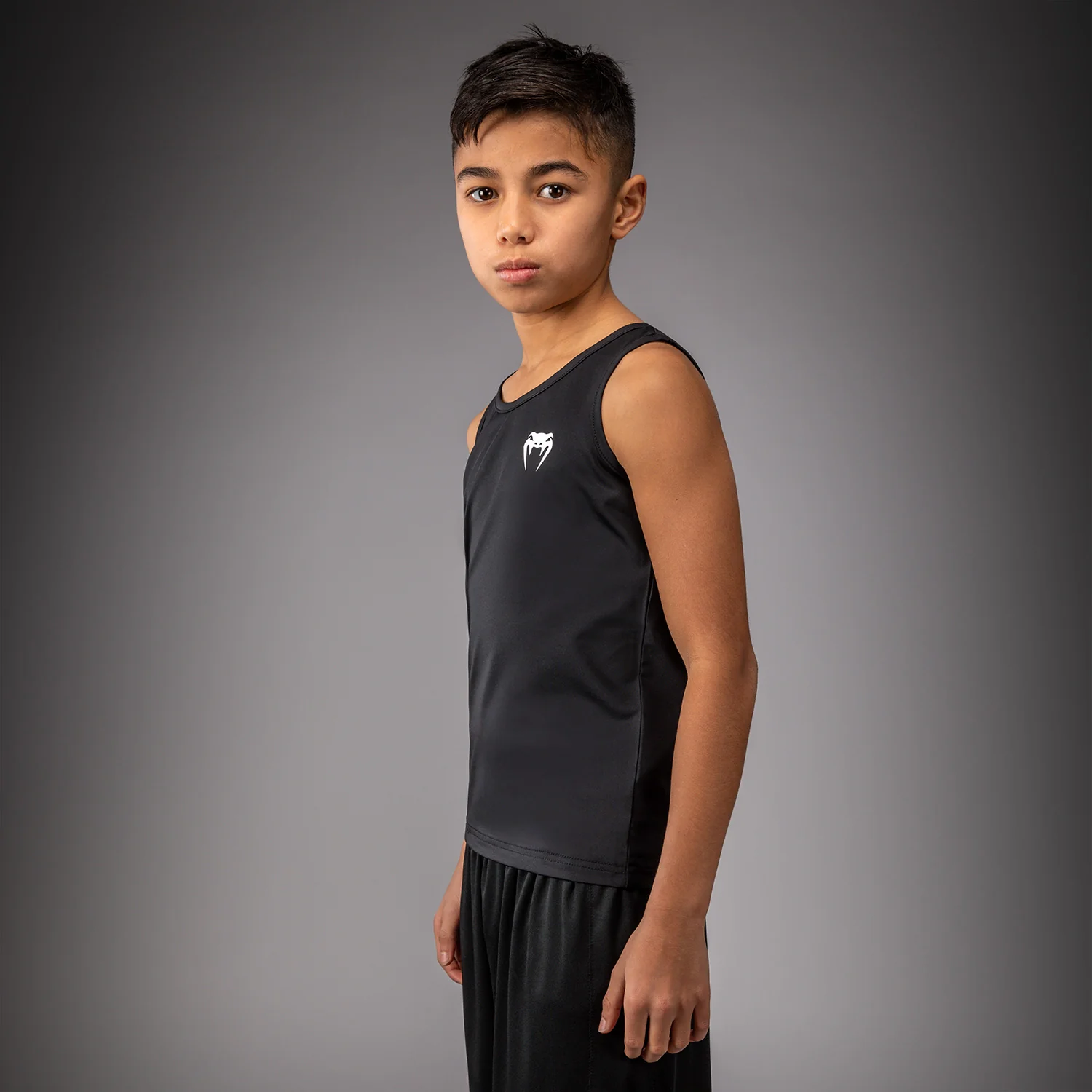 Venum Contender Tanktop Für Kinder – Schwarz/Weiß - Image 2