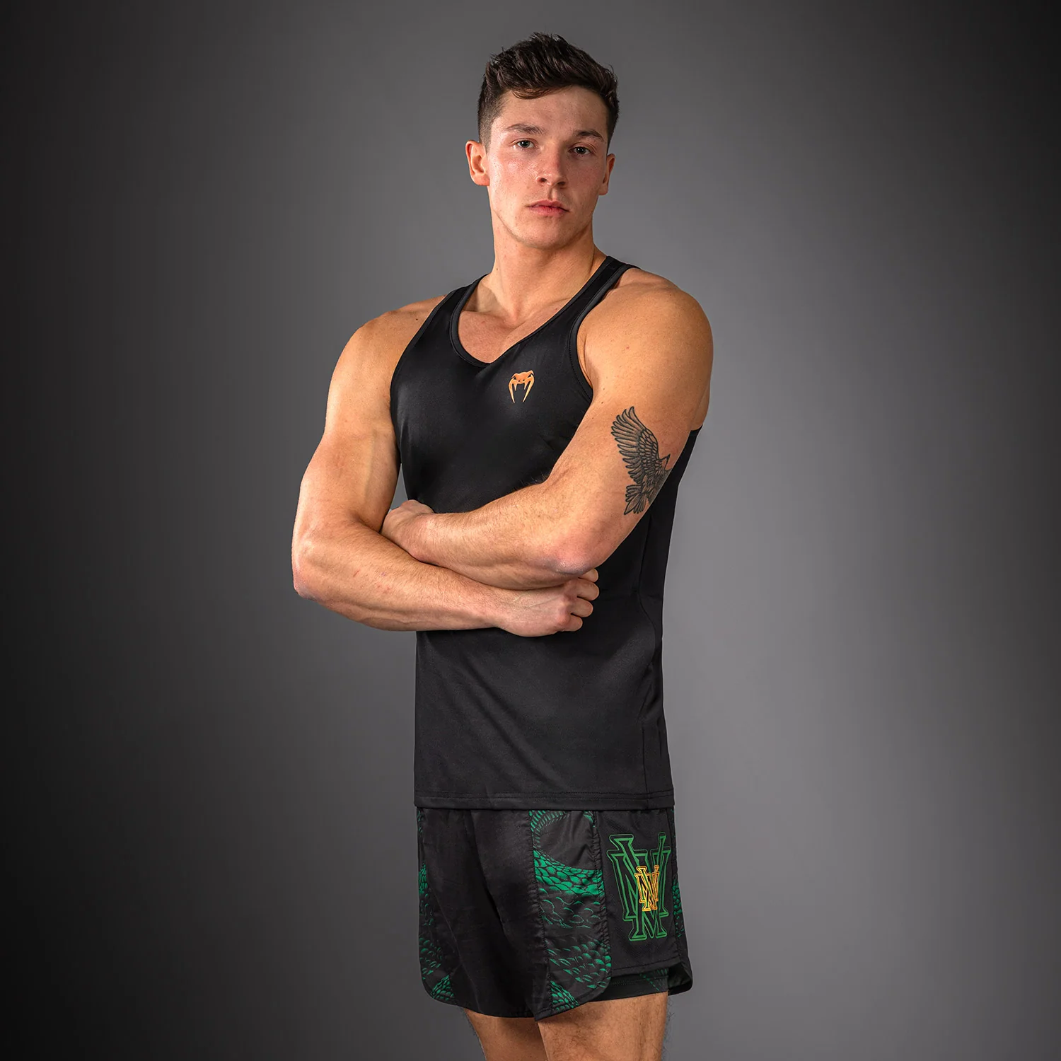 Venum Contender Tanktop – Schwarz/Gold - Image 2