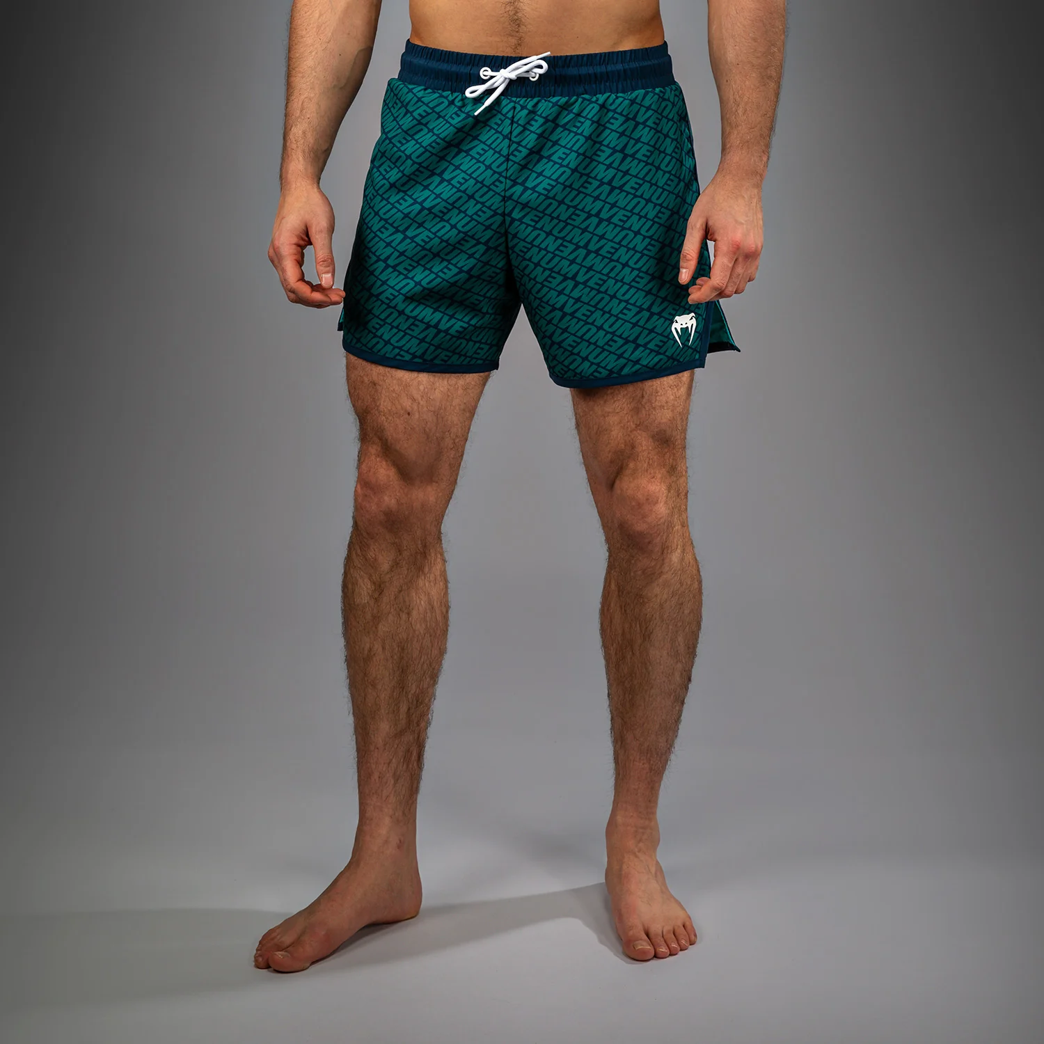 Venum Echo Boardshorts - Tiefsee Blau/Smargdgrün - Image 3