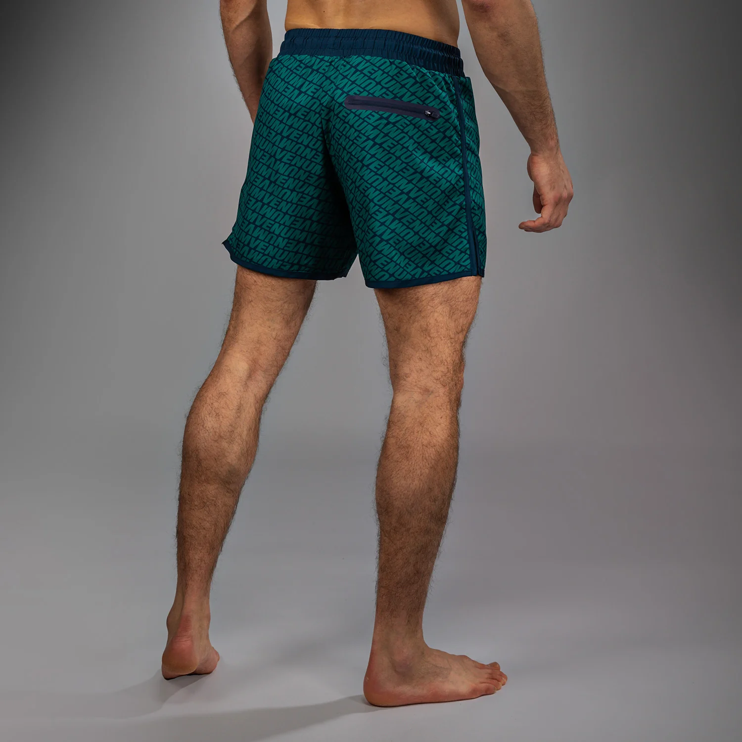 Venum Echo Boardshorts - Tiefsee Blau/Smargdgrün - Image 4