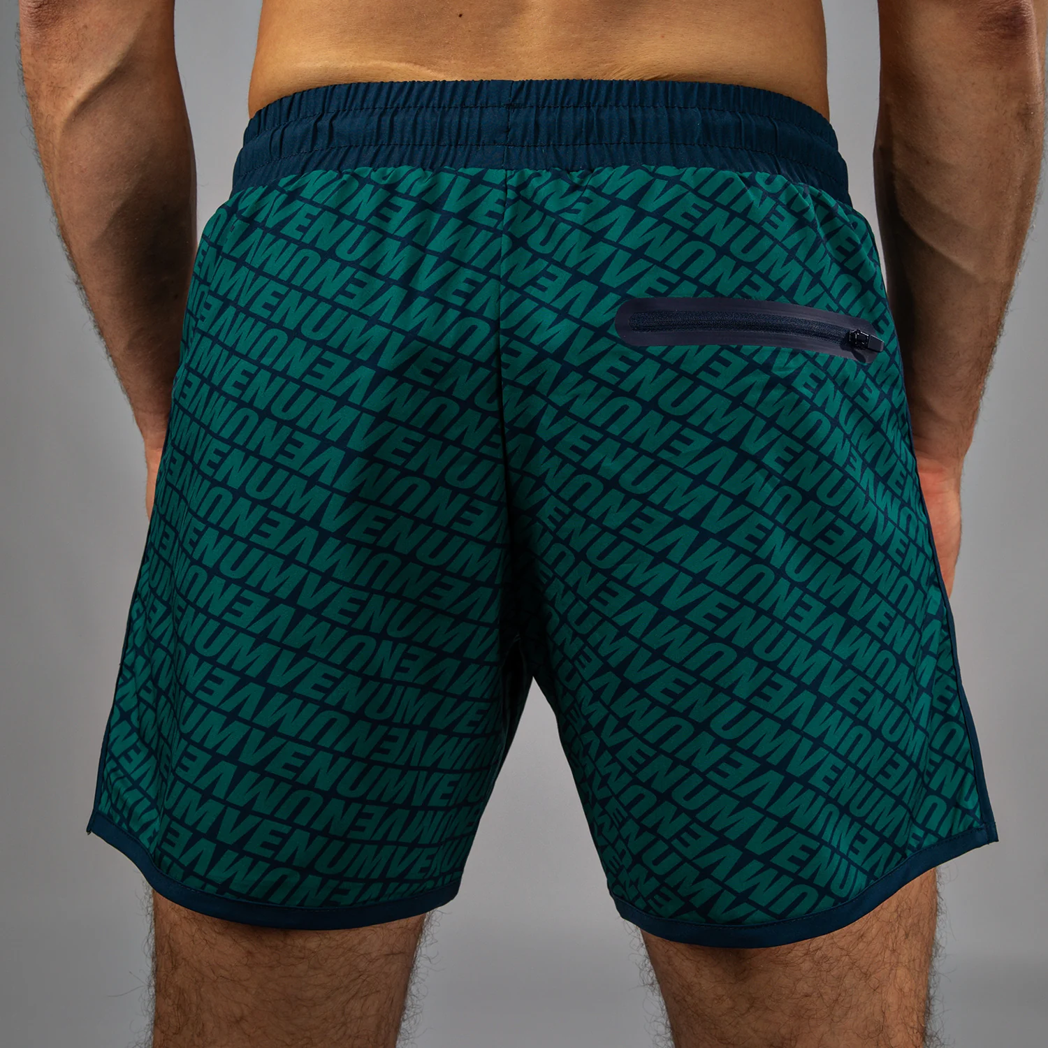 Venum Echo Boardshorts - Tiefsee Blau/Smargdgrün - Image 6