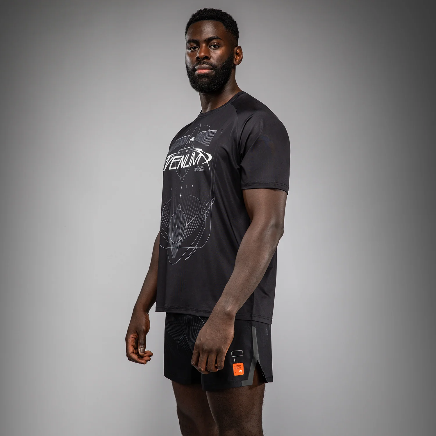 Venum Eclipse Dry-Tech T-Shirt – Schwarz/Silber - Image 4