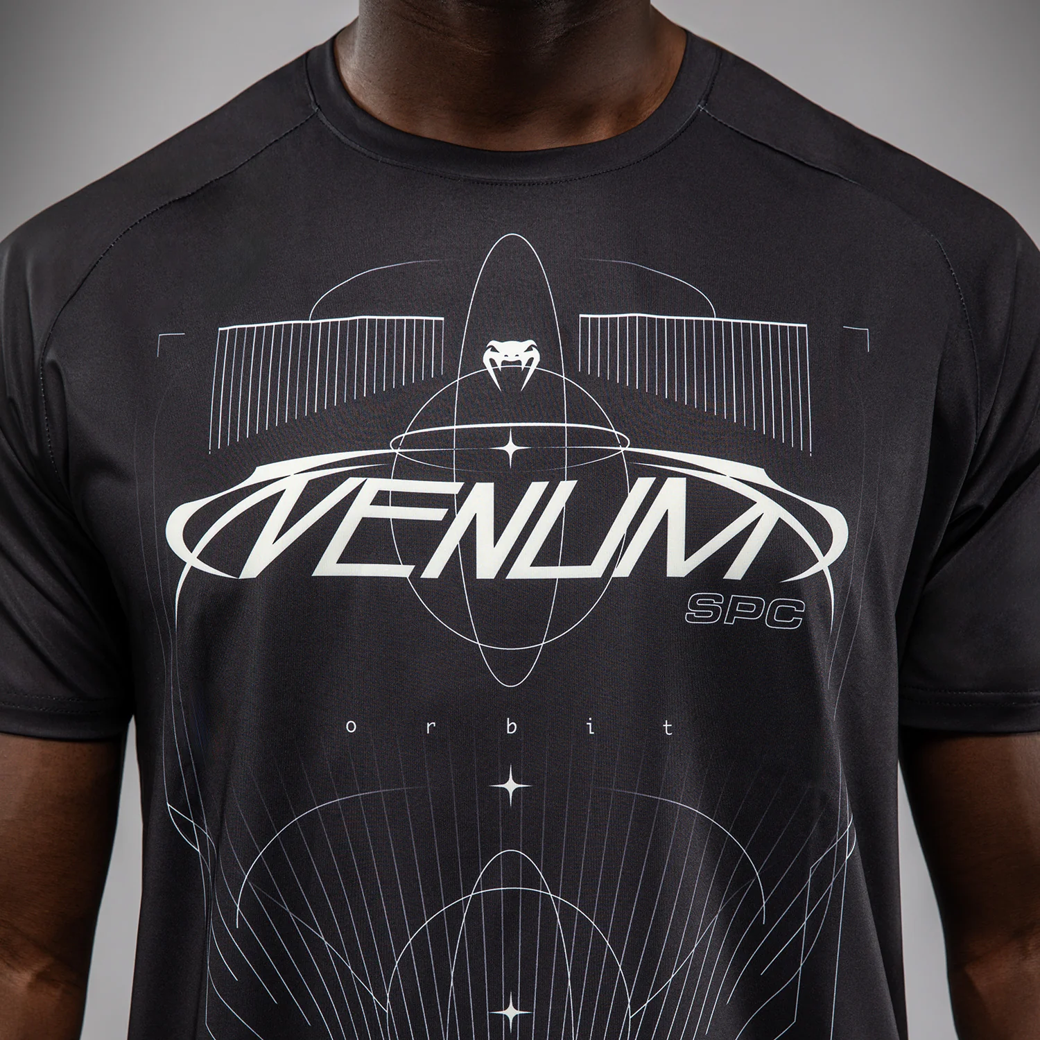 Venum Eclipse Dry-Tech T-Shirt – Schwarz/Silber - Image 7