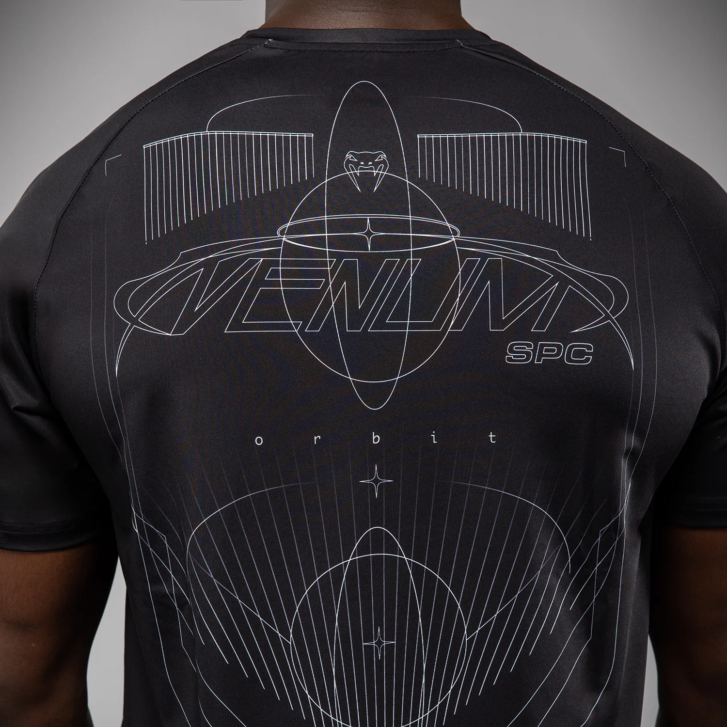 Venum Eclipse Dry-Tech T-Shirt – Schwarz/Silber - Image 8