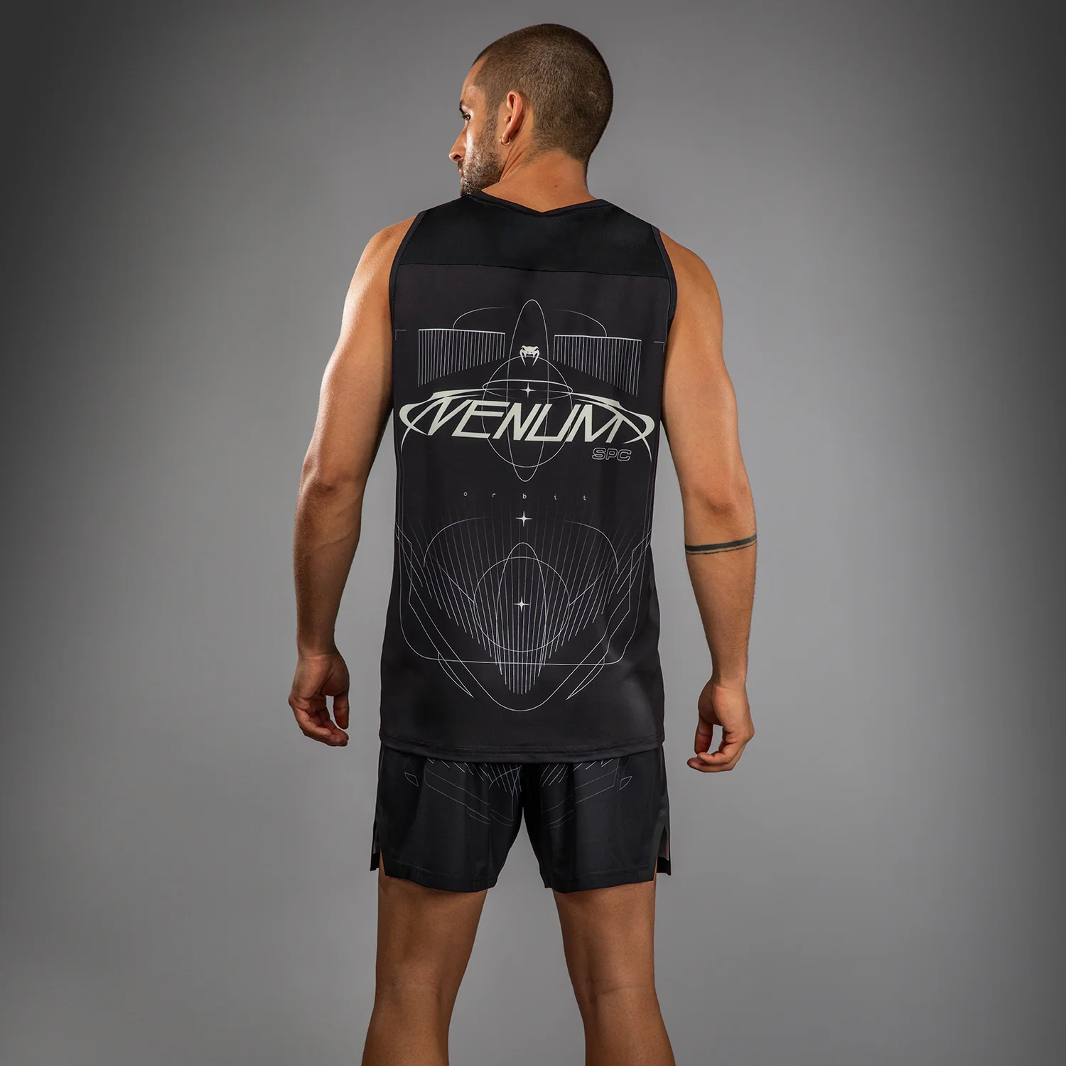Venum Eclipse Dry-Tech Tank Top – Schwarz/Ivory - Image 3