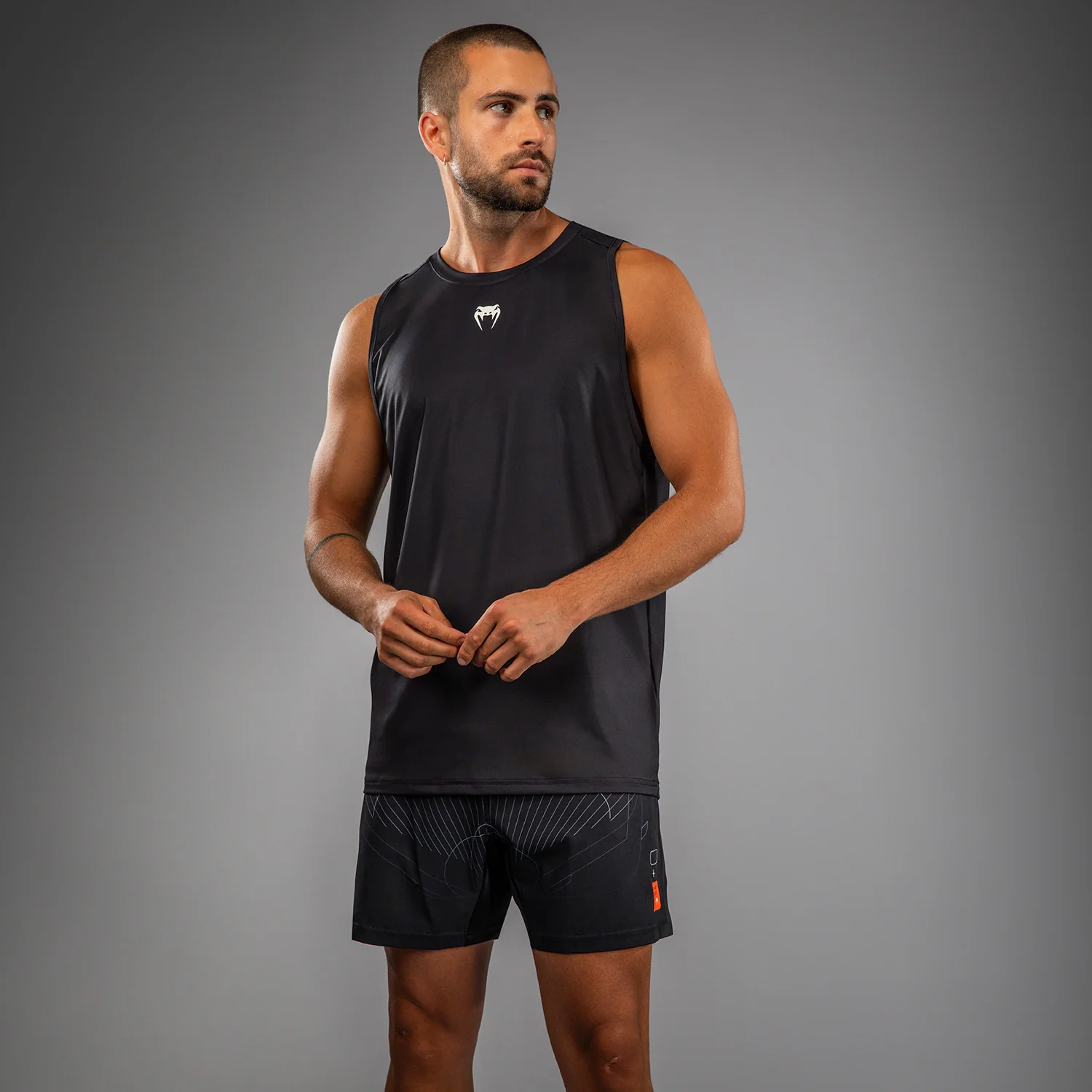 Venum Eclipse Dry-Tech Tank Top – Schwarz/Ivory - Image 5