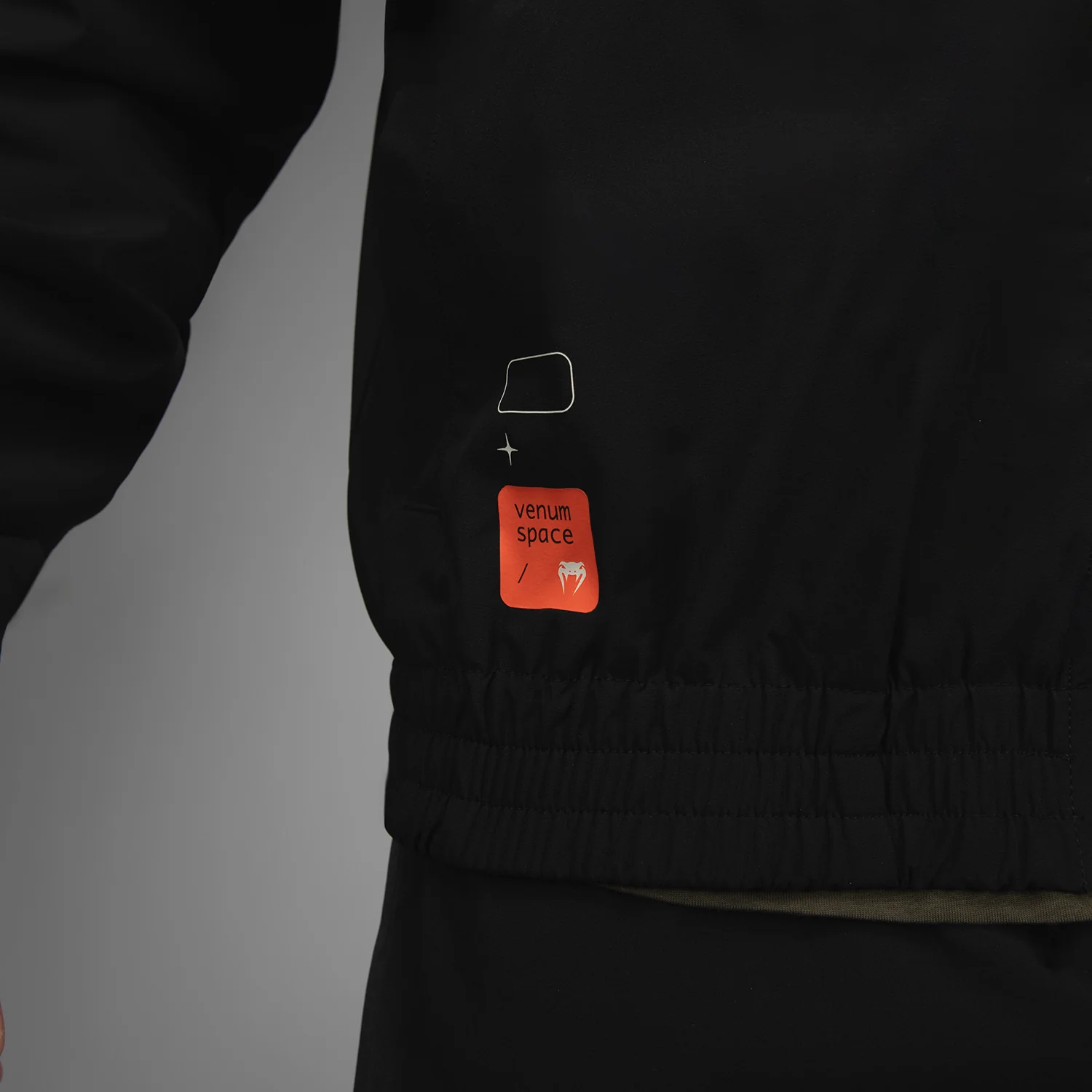 Venum Eclipse Trainingsjacke – Schwarz/Elfenbein - Image 8