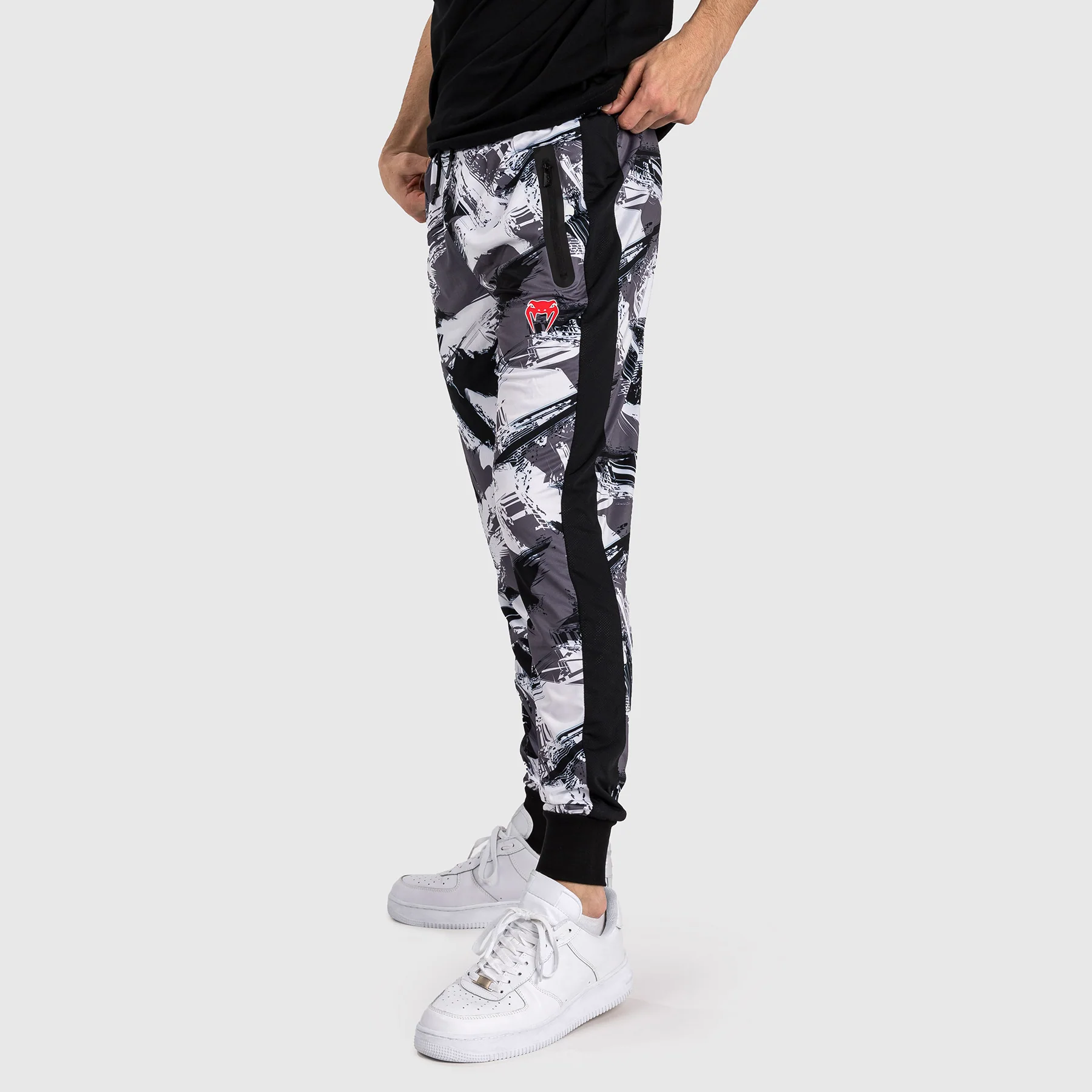 Venum Electron 3.0 Jogginghose - Rot/Grau - Image 4