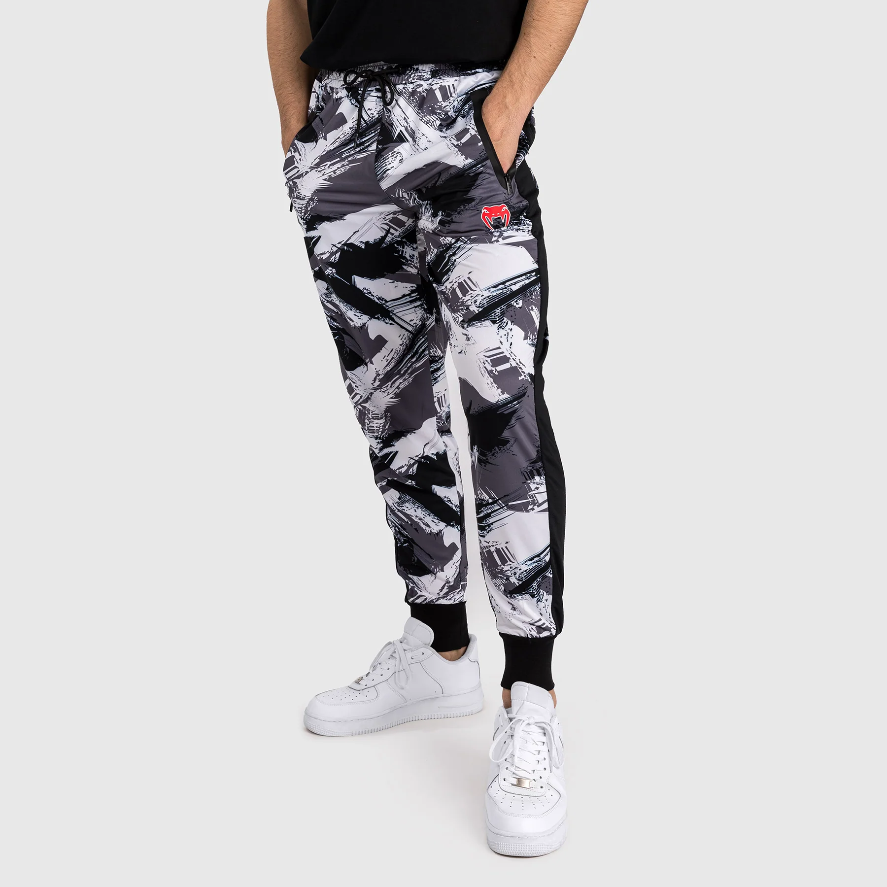 Venum Electron 3.0 Jogginghose - Rot/Grau - Image 5