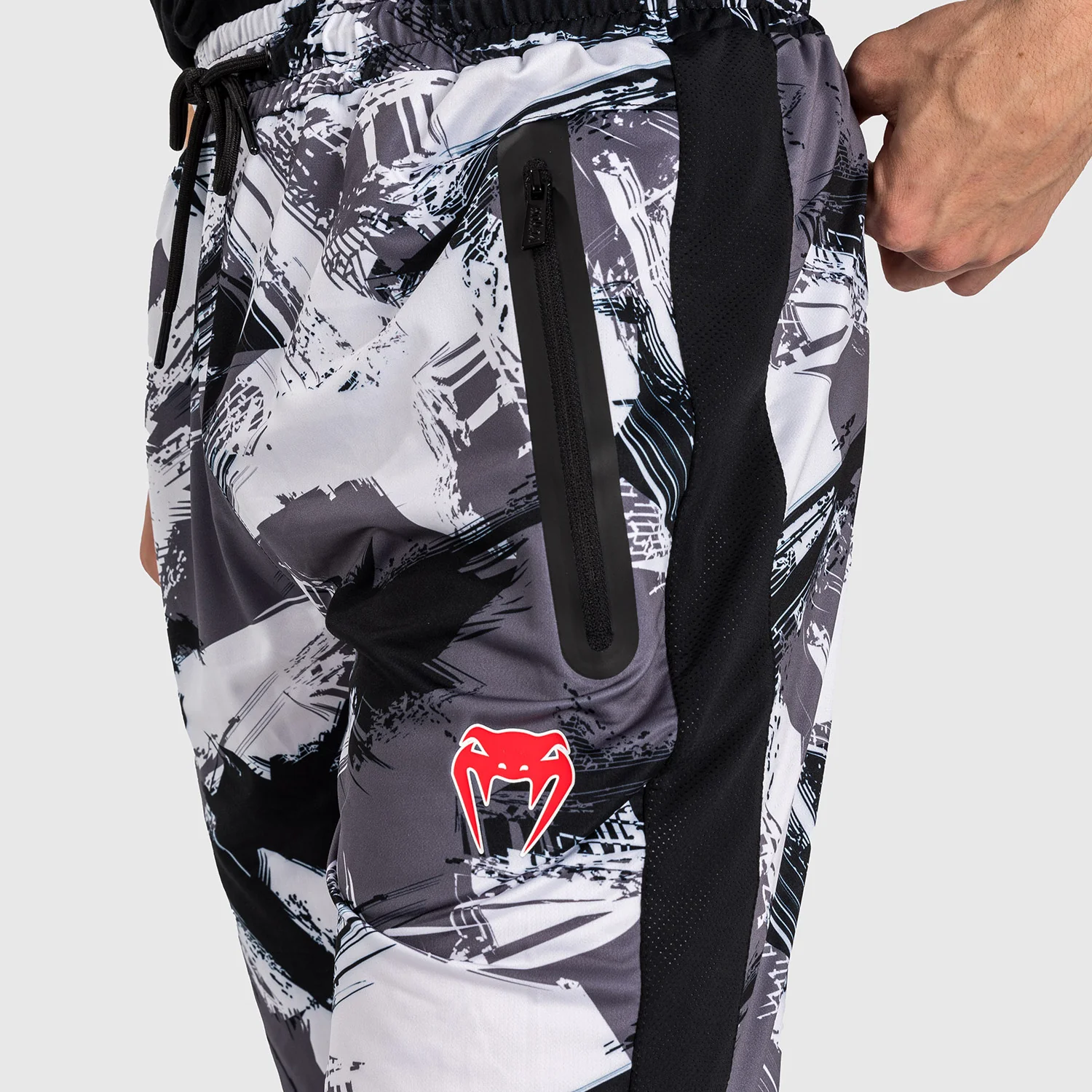 Venum Electron 3.0 Jogginghose - Rot/Grau - Image 6