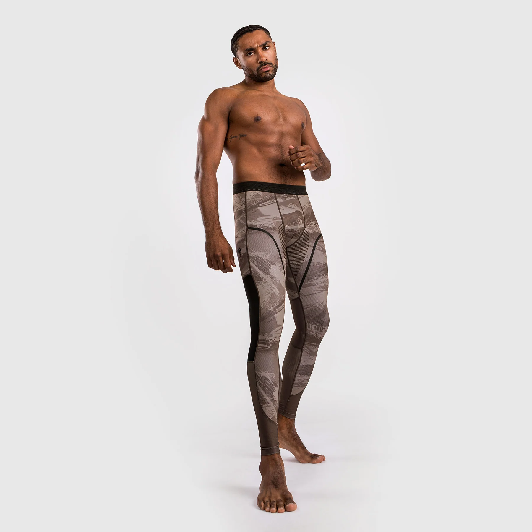 Venum Electron 3.0 Kompressionshosen - Sand - Image 4