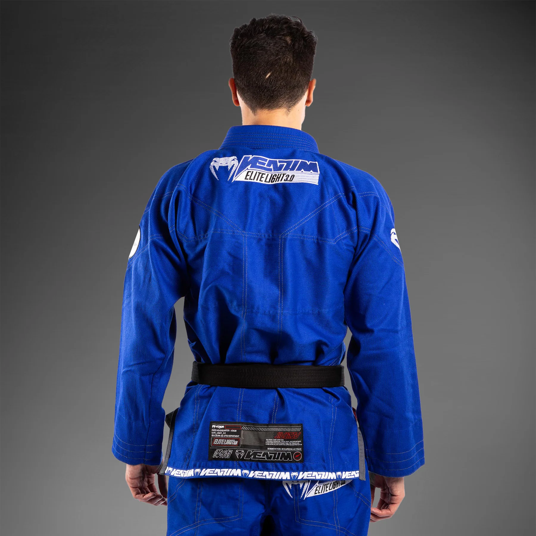 Venum Elite 3.0 Light BJJ Kimono - Blau - Image 4