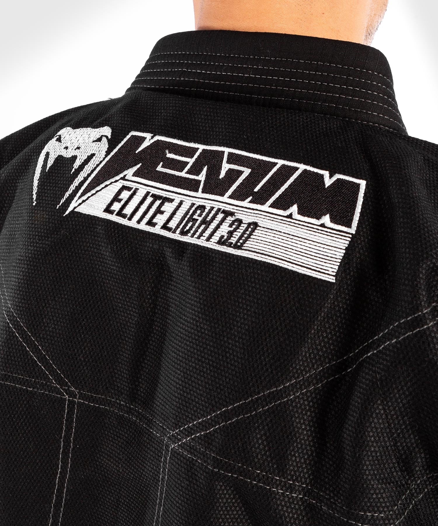 Venum Elite 3.0 Light BJJ Kimono - Schwarz - Image 6