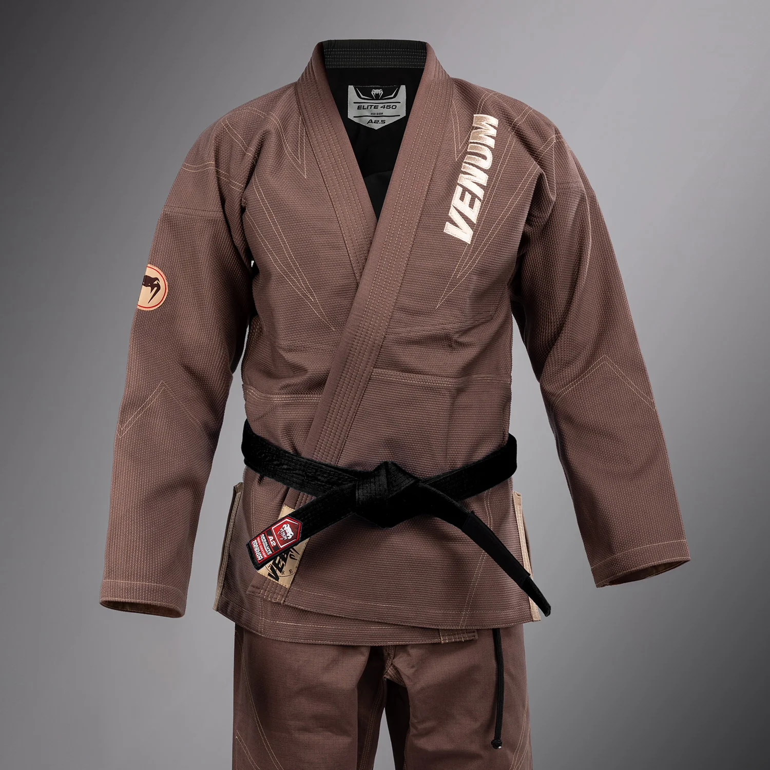 Venum Elite 5.0 - 450 - Brazilian Jiu Jitsu Gi - Schokoladenbraun - Image 4