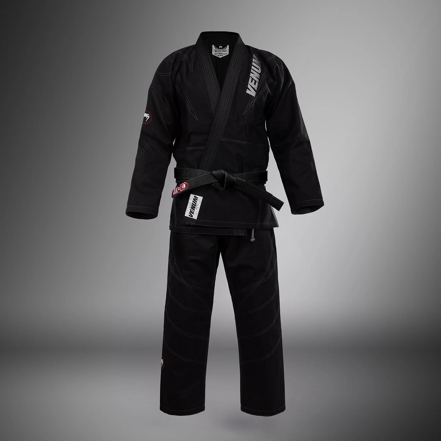 Venum Elite 5.0 - 450 - Brazilian Jiu Jitsu Gi - Schwarz