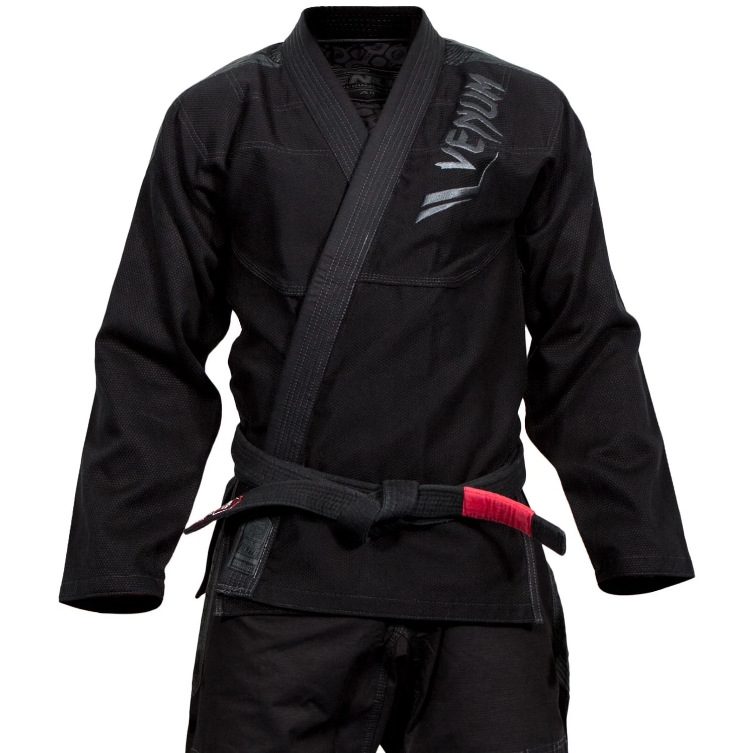 Venum Elite BJJ Kampfanzug - Schwarz/Schwarz