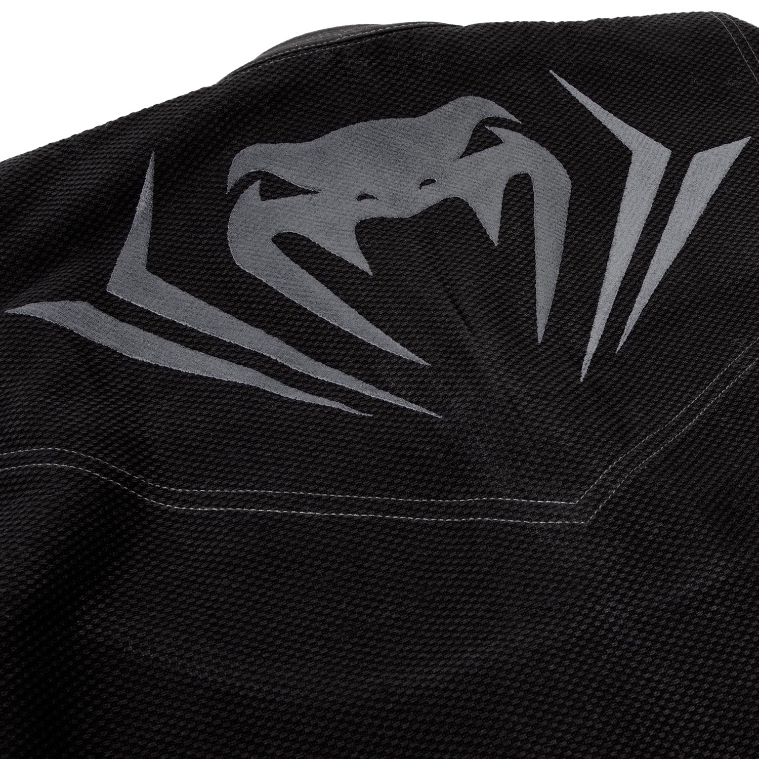 Venum Elite BJJ Kampfanzug - Schwarz/Schwarz - Image 8