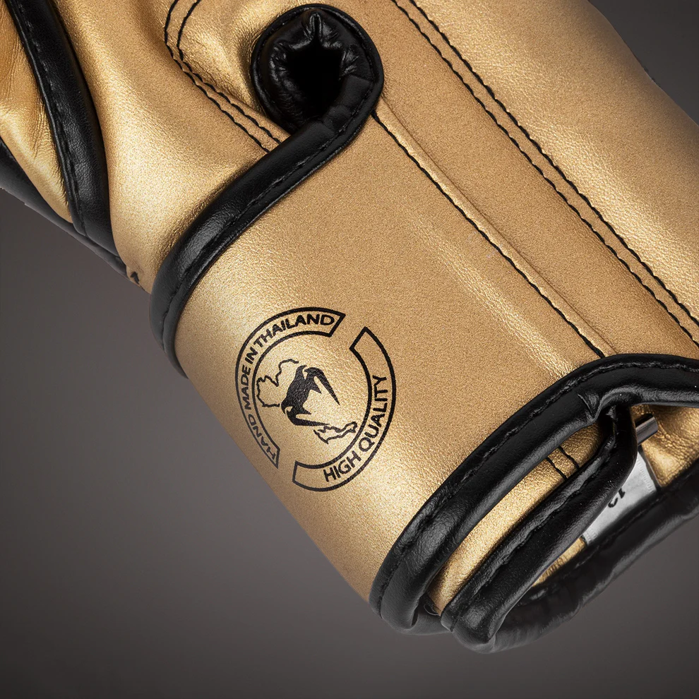 Venum Elite Boxhandschuhe - Gold/Schwarz - Image 6