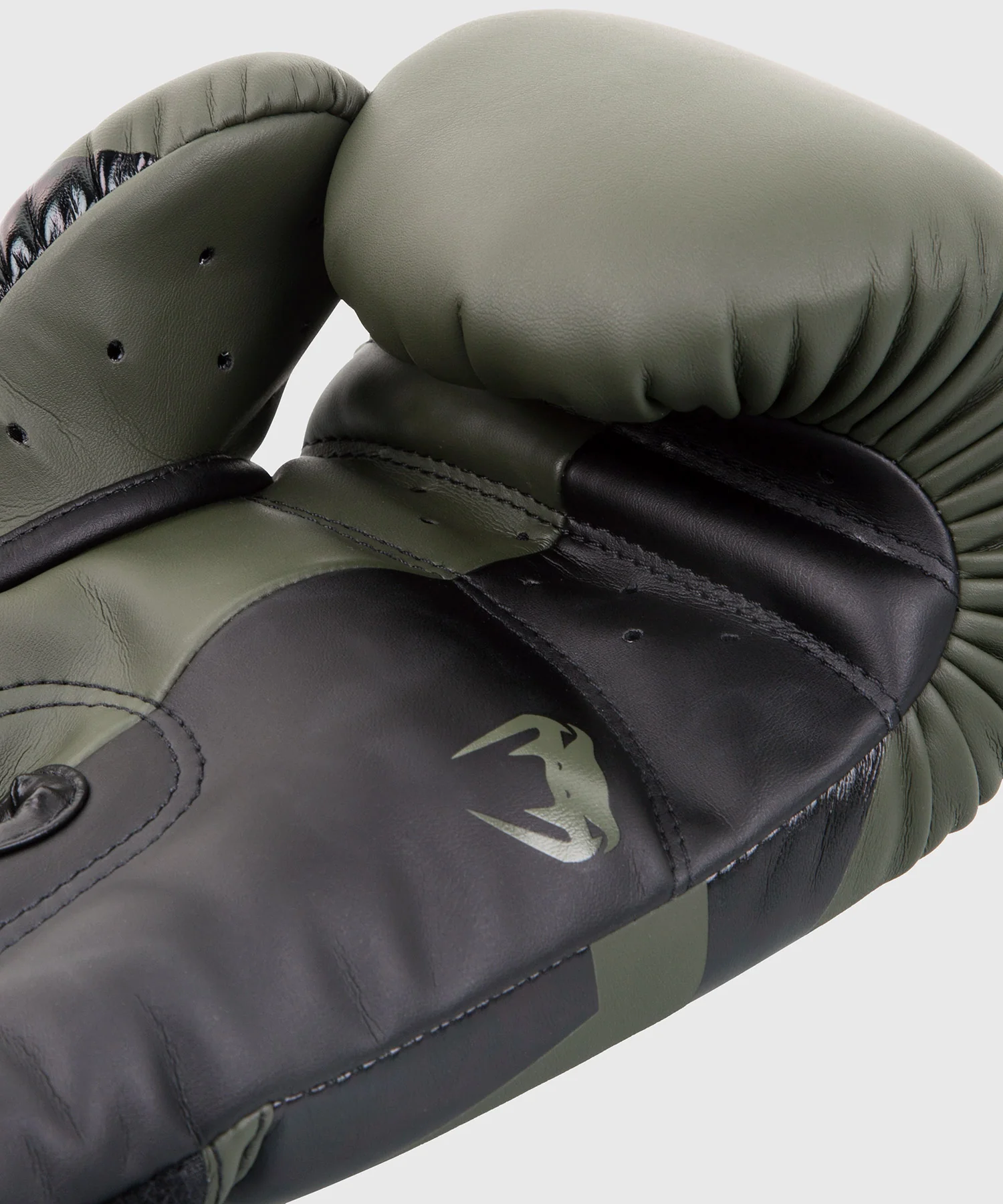 Venum Elite Boxhandschuhe - Khaki/Schwarz - Image 4