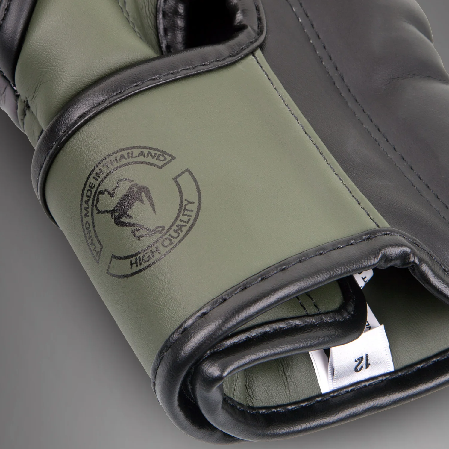 Venum Elite Boxhandschuhe - Khaki/Schwarz - Image 5