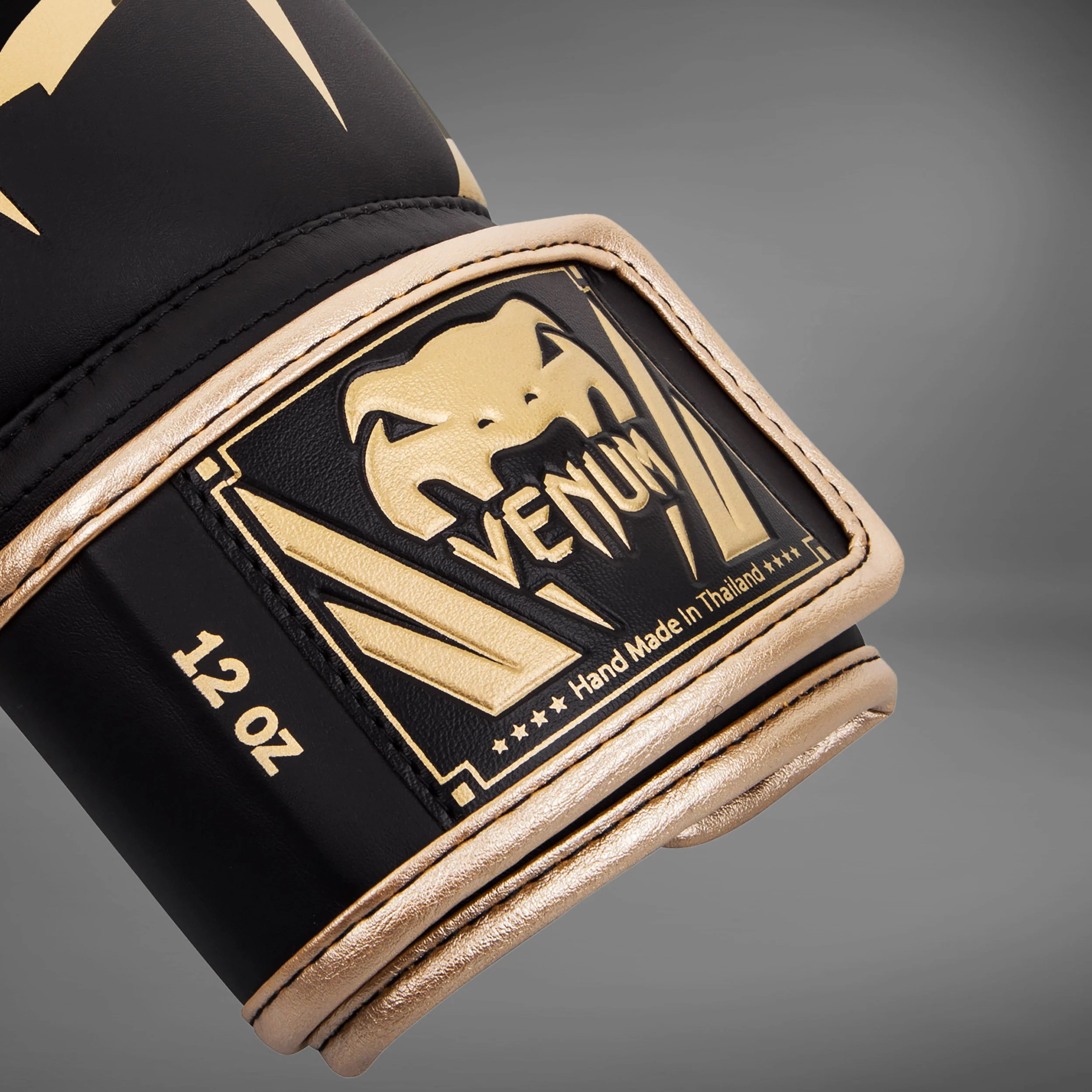 Venum Elite Boxhandschuhe - Schwarz/Gold - Image 3