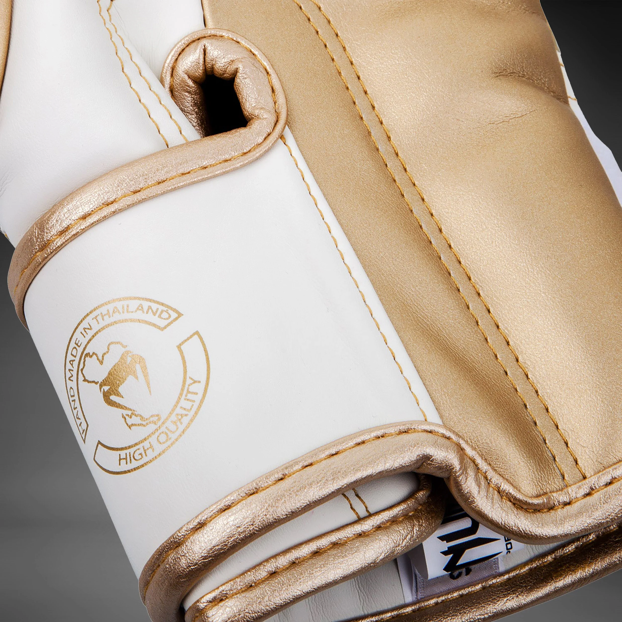 Venum Elite Boxhandschuhe - Weiß/Gold - Image 5