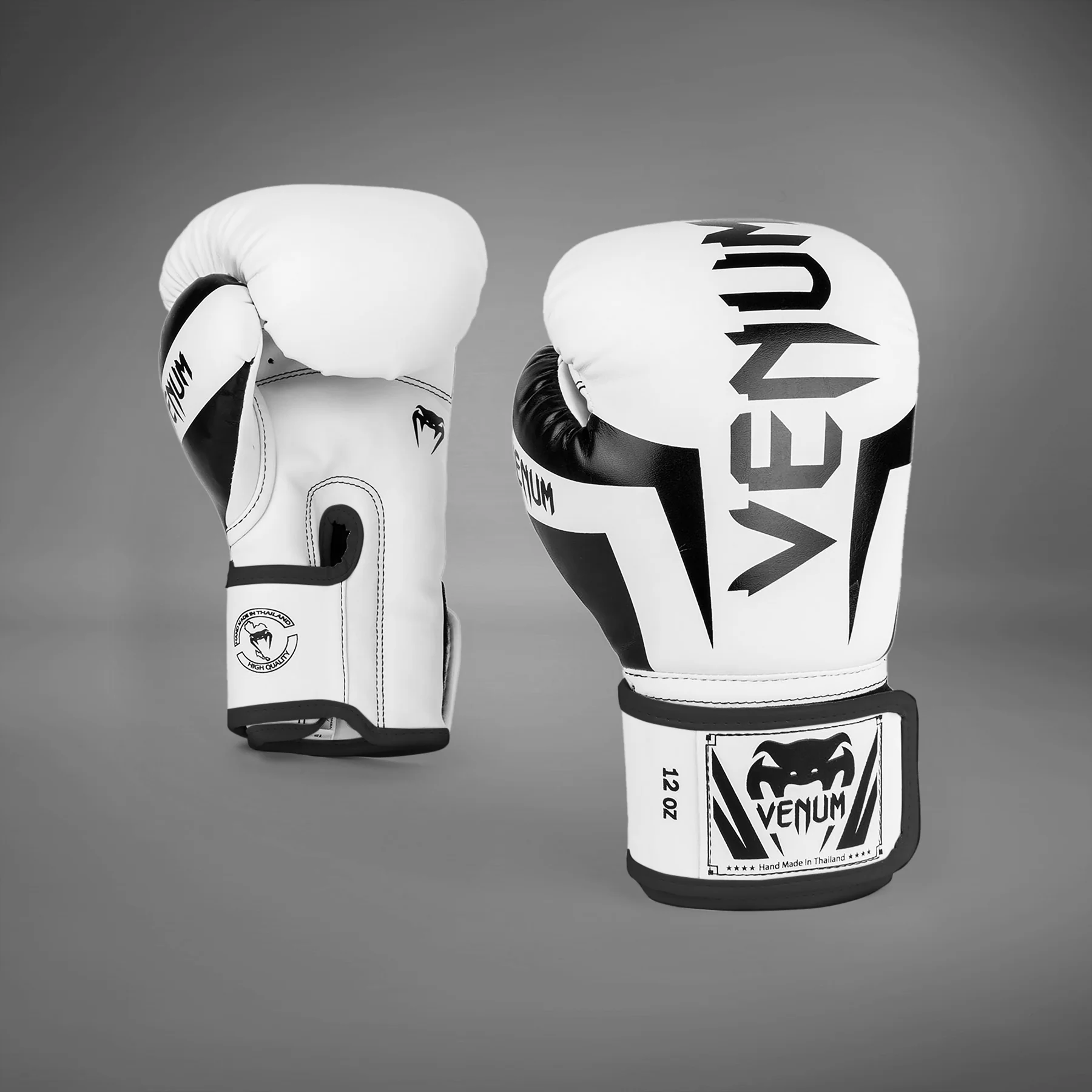 Venum Elite Boxhandschuhe - Weiß/Schwarz - Image 2