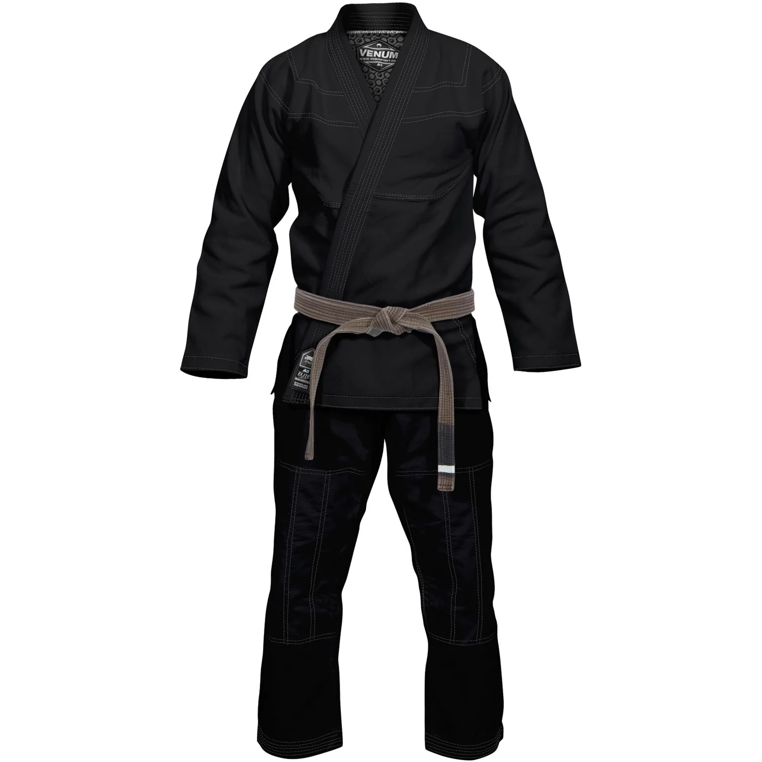 Venum Elite Classic BJJ Kampfanzug - Schwarz - Image 3