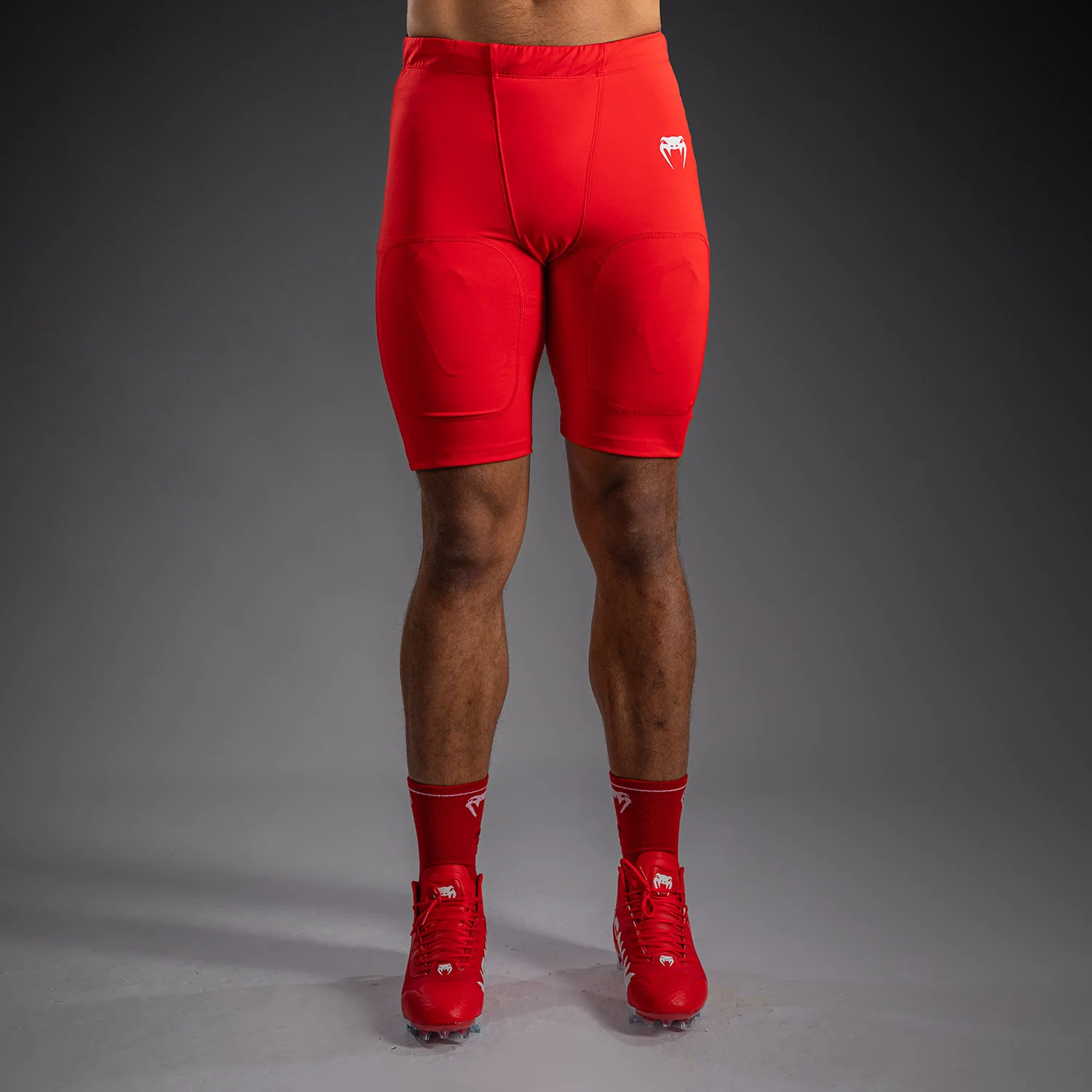 Venum Elite Fußball Kompressionsshorts - Rot