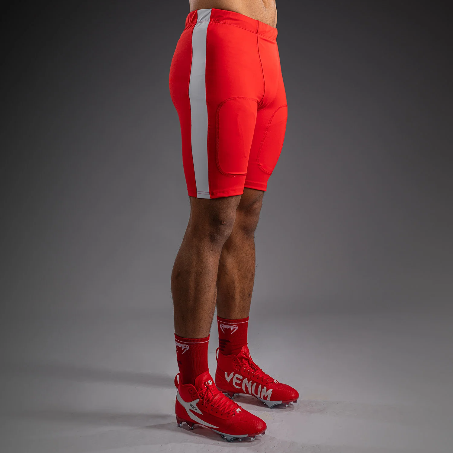 Venum Elite Fußball Kompressionsshorts - Rot - Image 2