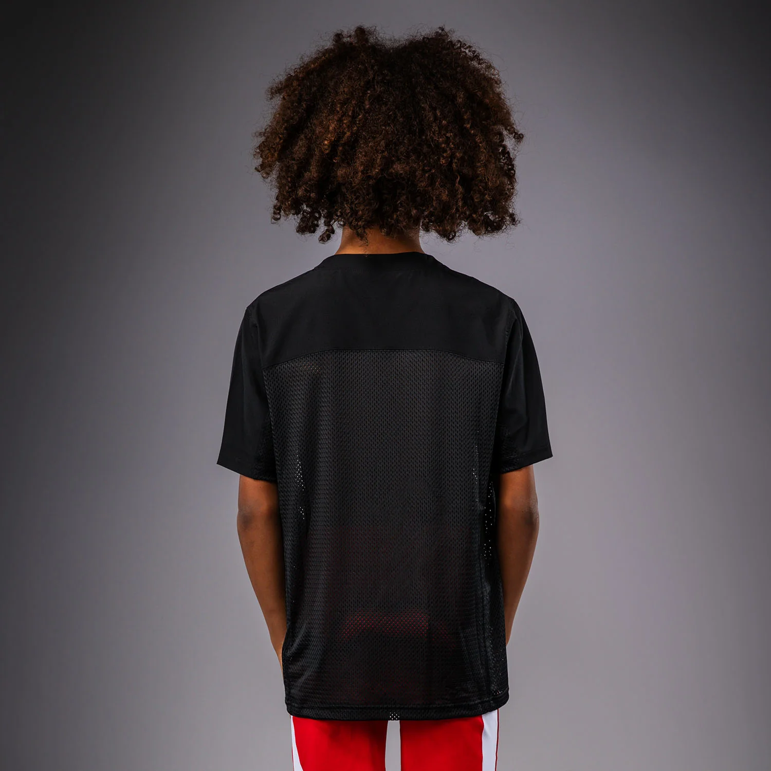 Venum Elite Fußball Kurzarmtrikot für Kinder - Schwarz - Image 3