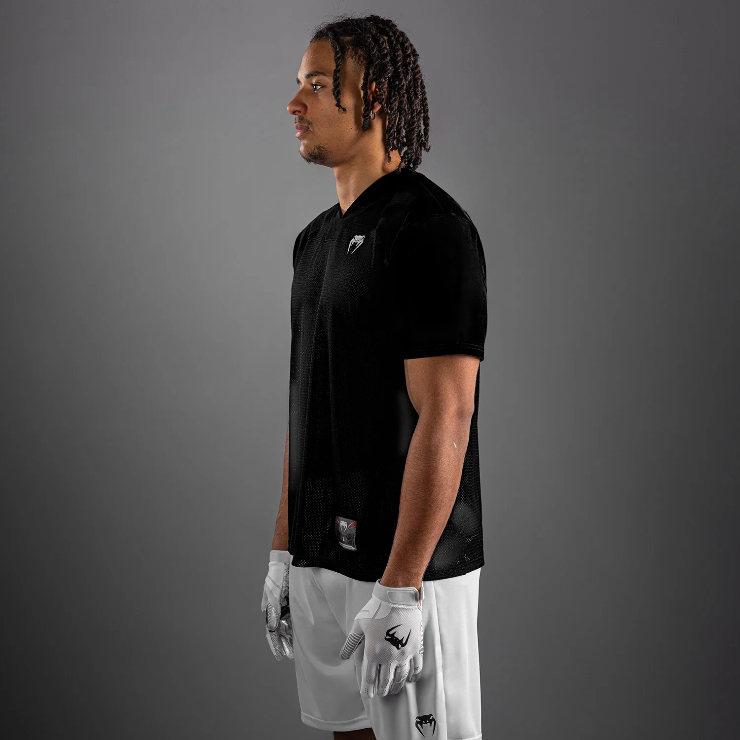 Venum Elite Fußball Kurzarmtrikot - Schwarz - Image 4