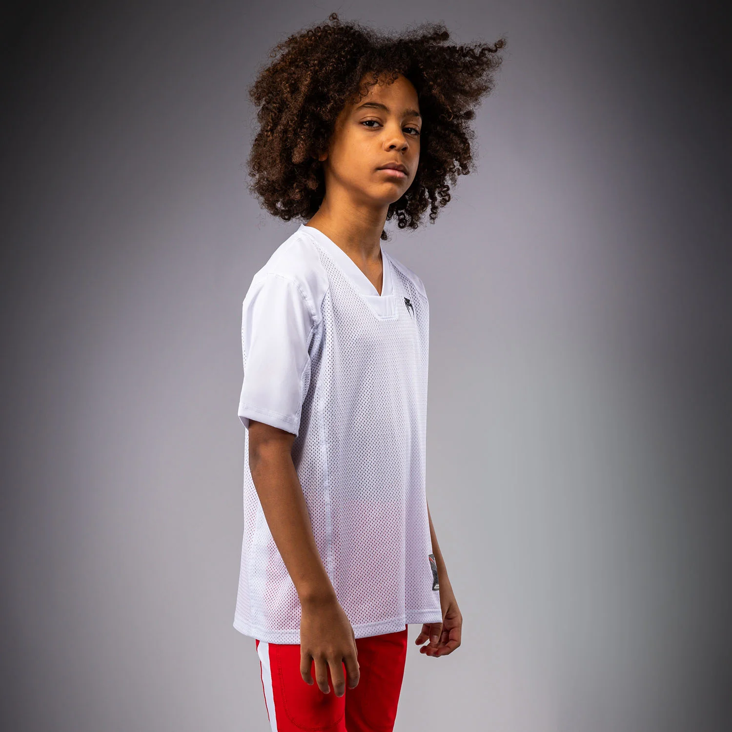 Venum Elite Fußball-T-Shirt Kurzarm für Kinder - Weiß - Image 2