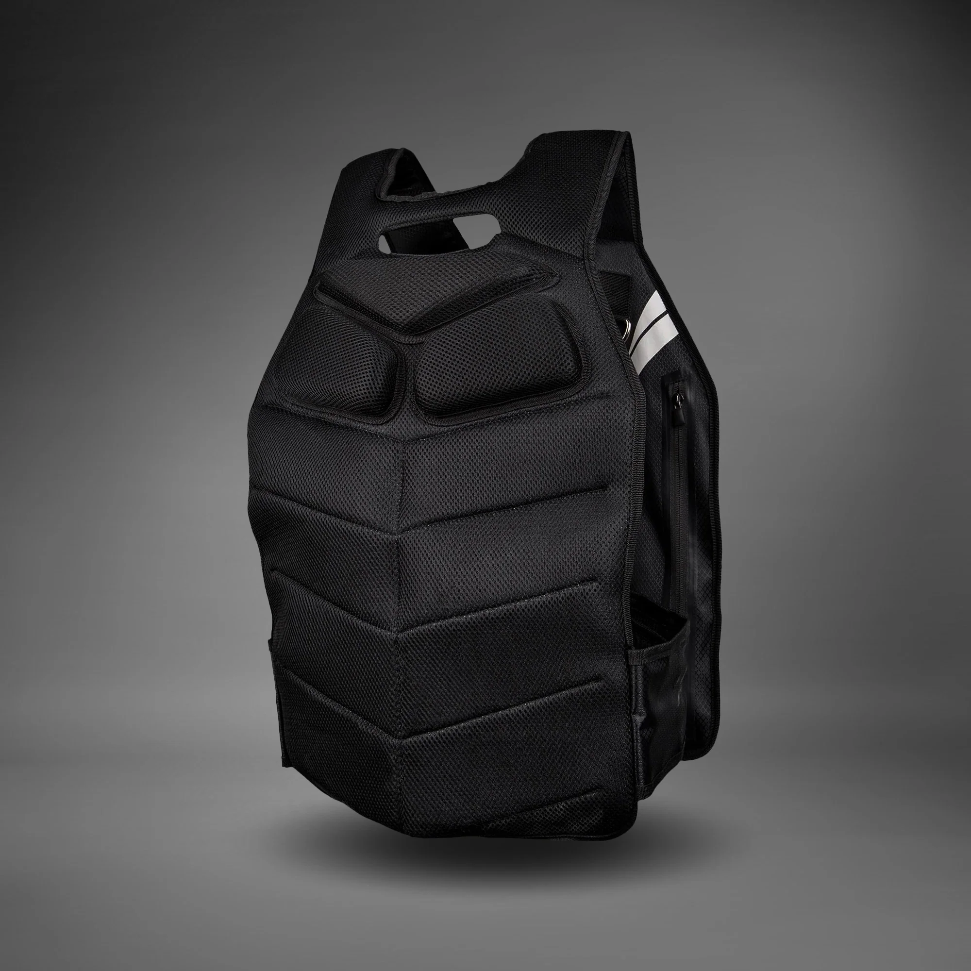 Venum Elite Gewichtsweste – Schwarz/Weiß - Image 4