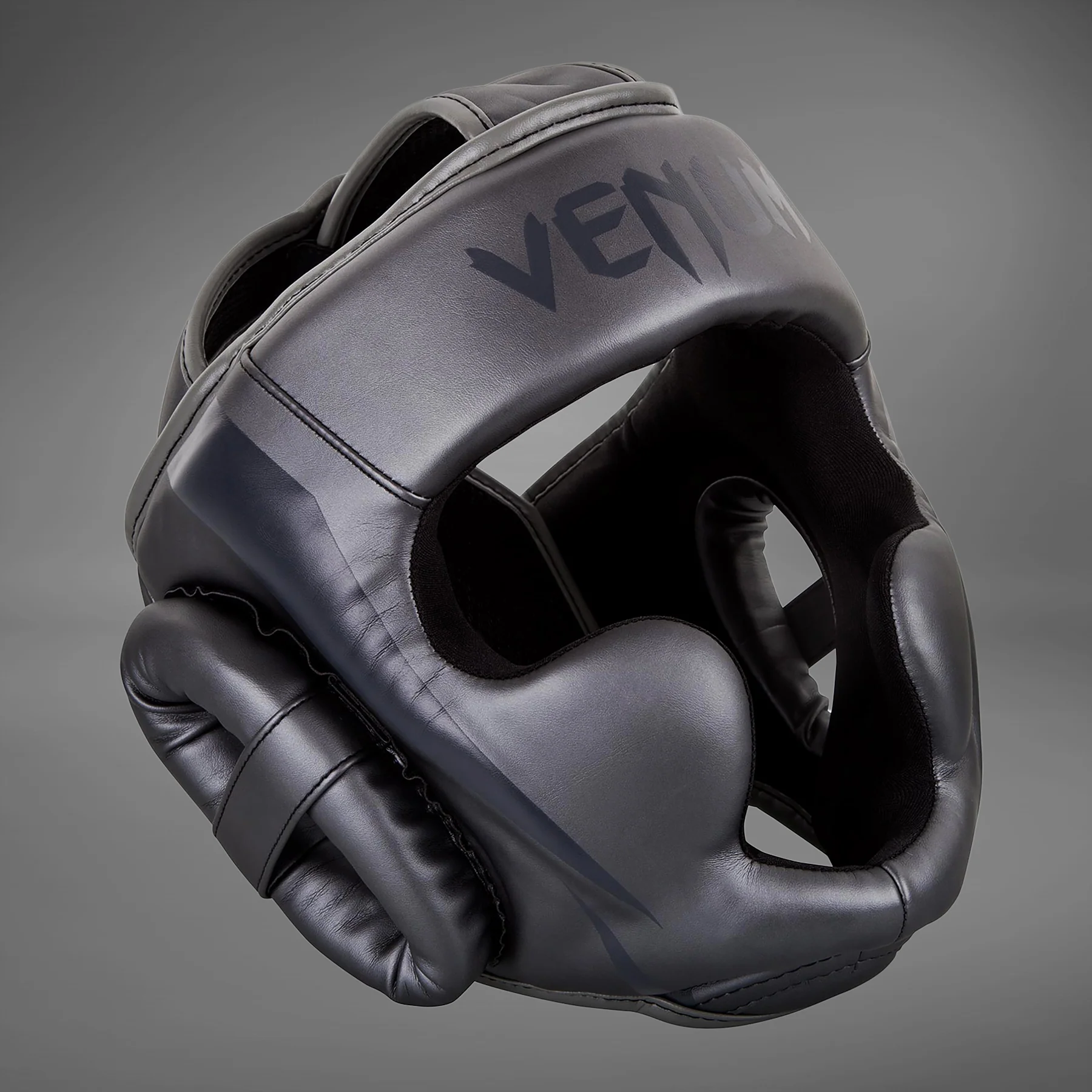 Venum Elite Kopfschutz – Grau/grau