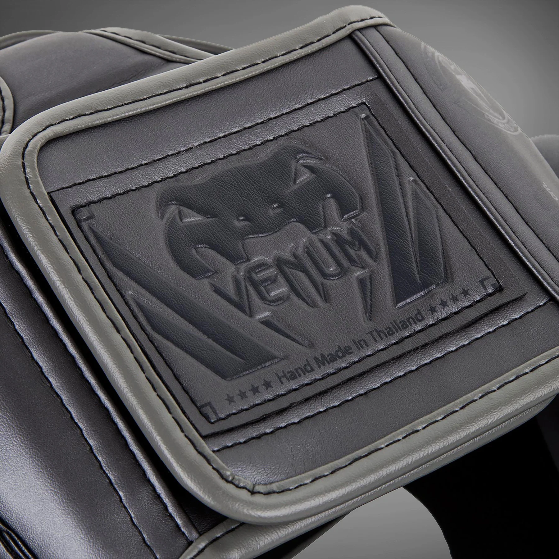 Venum Elite Kopfschutz – Grau/grau - Image 4