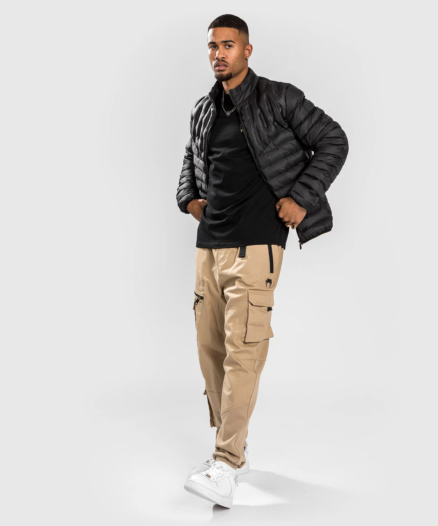 Venum Elite Light Daunenjacke - Schwarz - Image 3