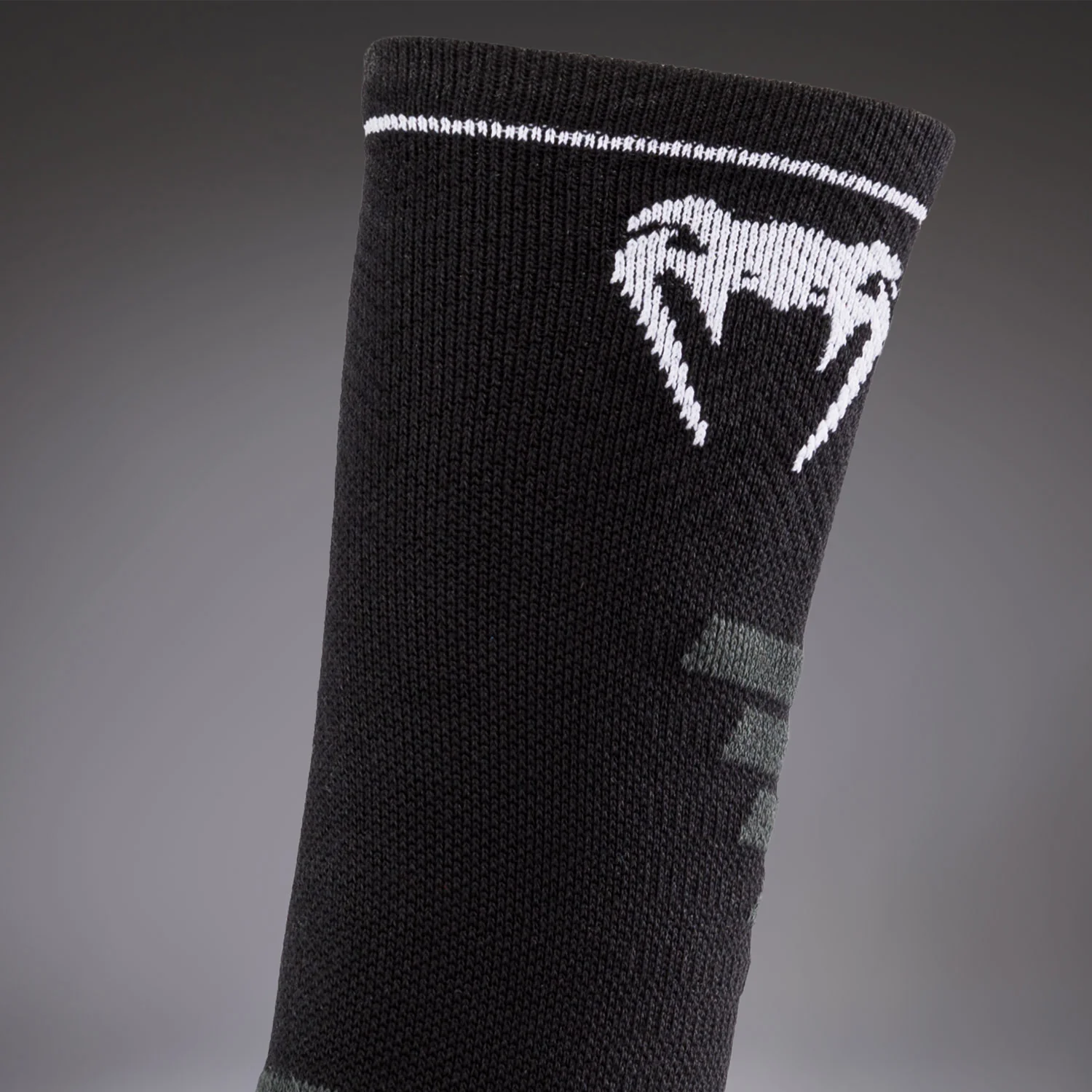 Venum Elite Performance Socken - Schwarz/Weiß - Image 4