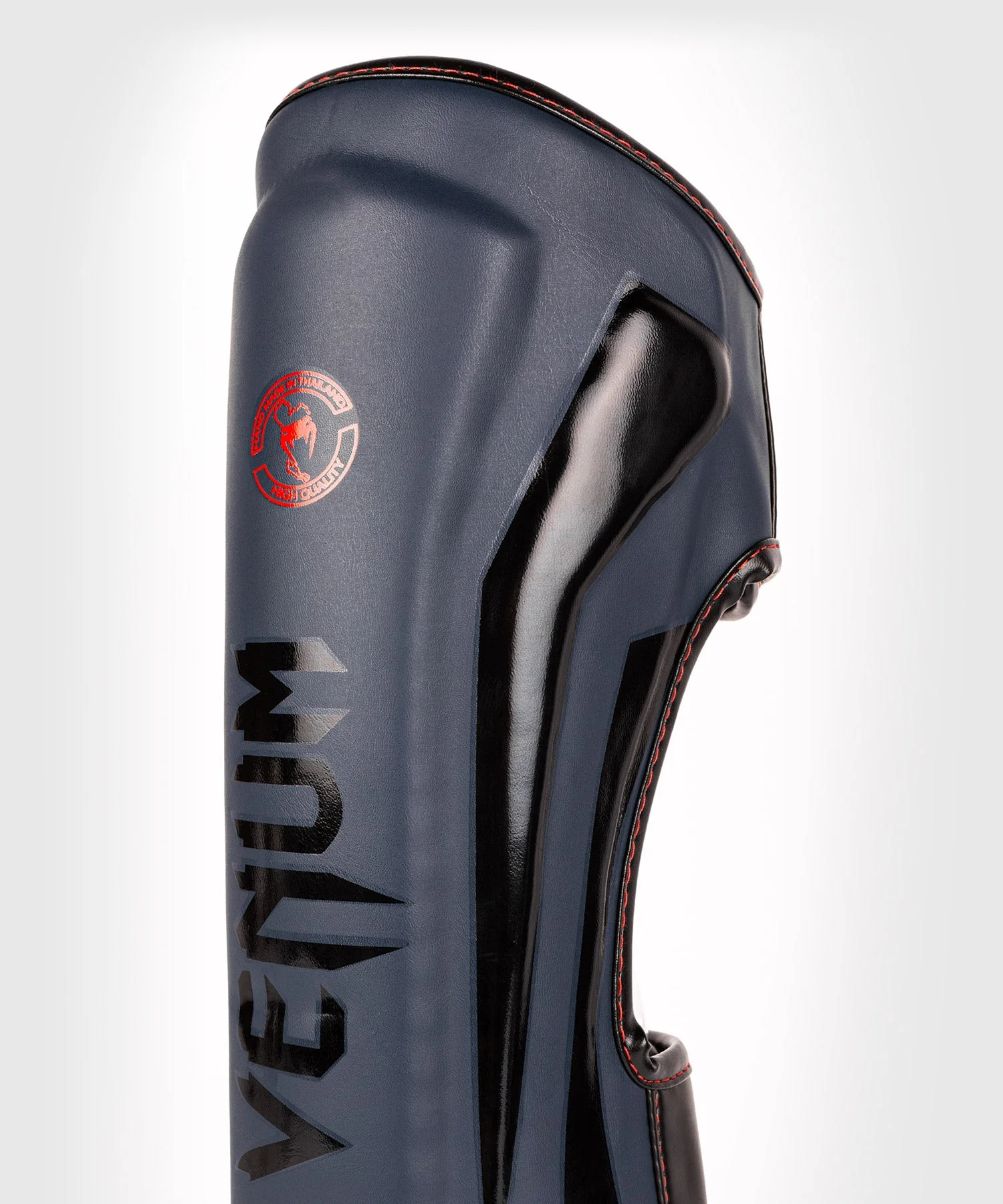 Venum Elite Schienbeinschutz - MarineBlauw/Schwarz-Rot - Image 4