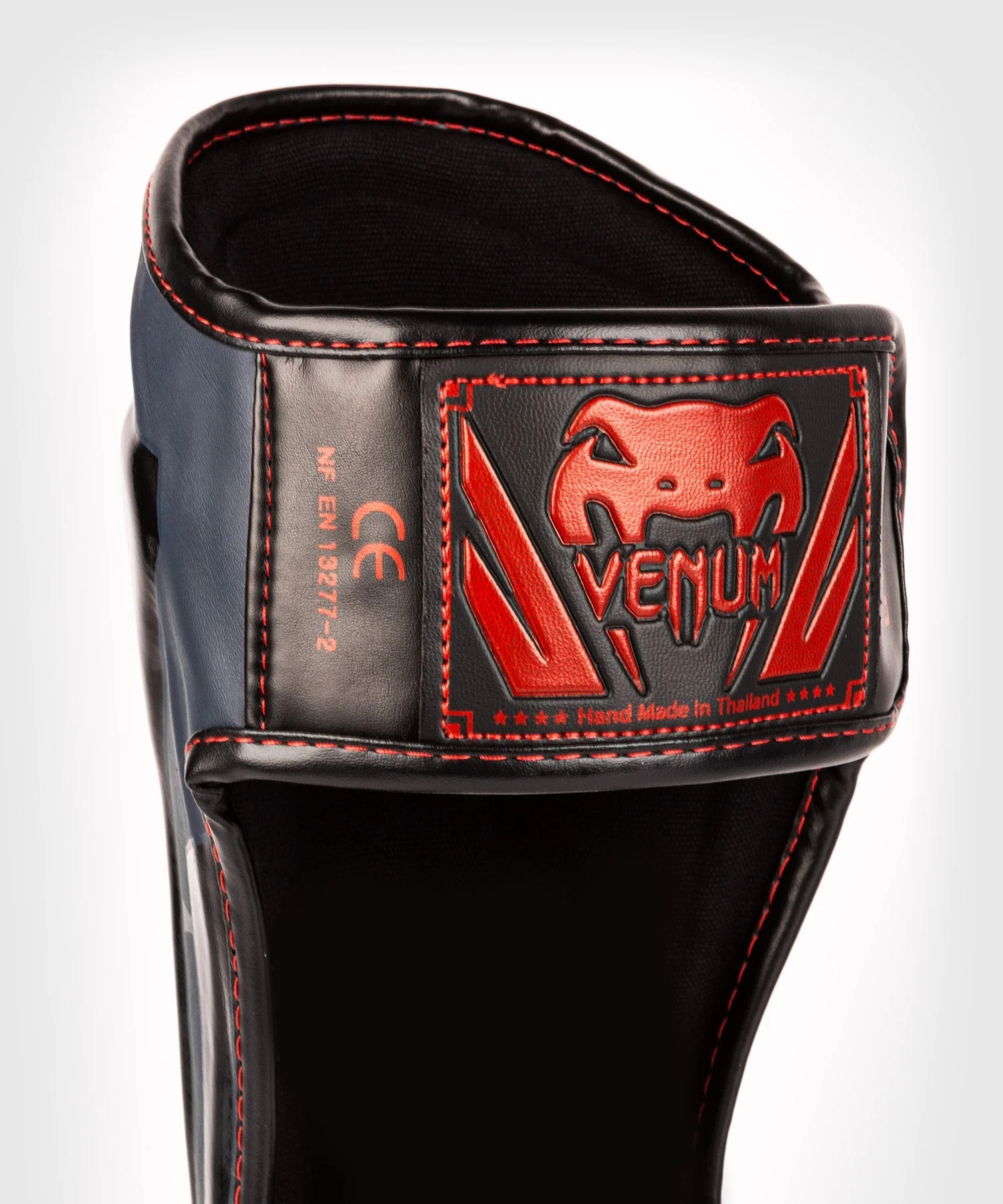 Venum Elite Schienbeinschutz - MarineBlauw/Schwarz-Rot - Image 5