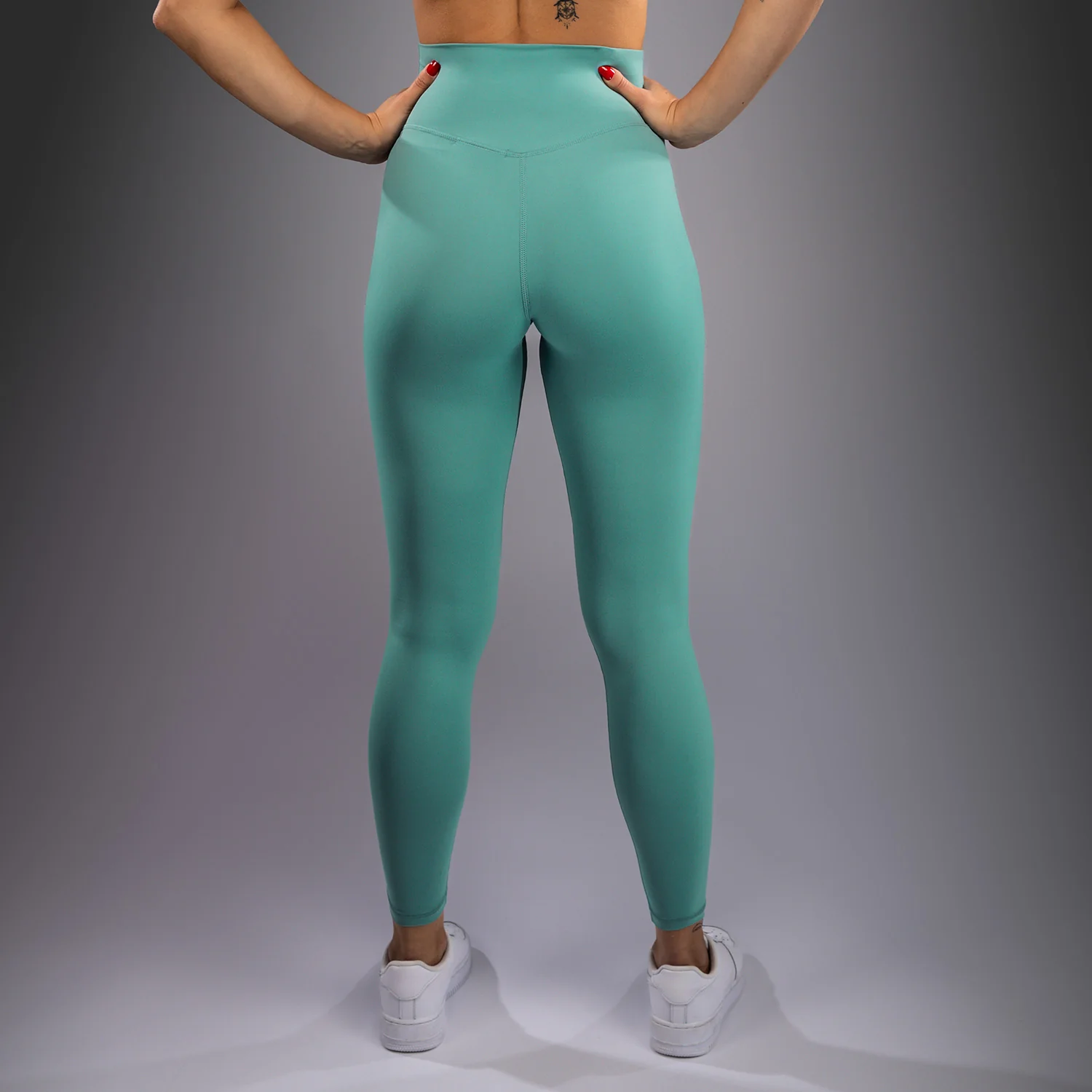 Venum Essential Damen Lifestyle Leggings - Aqua Grün - Image 4