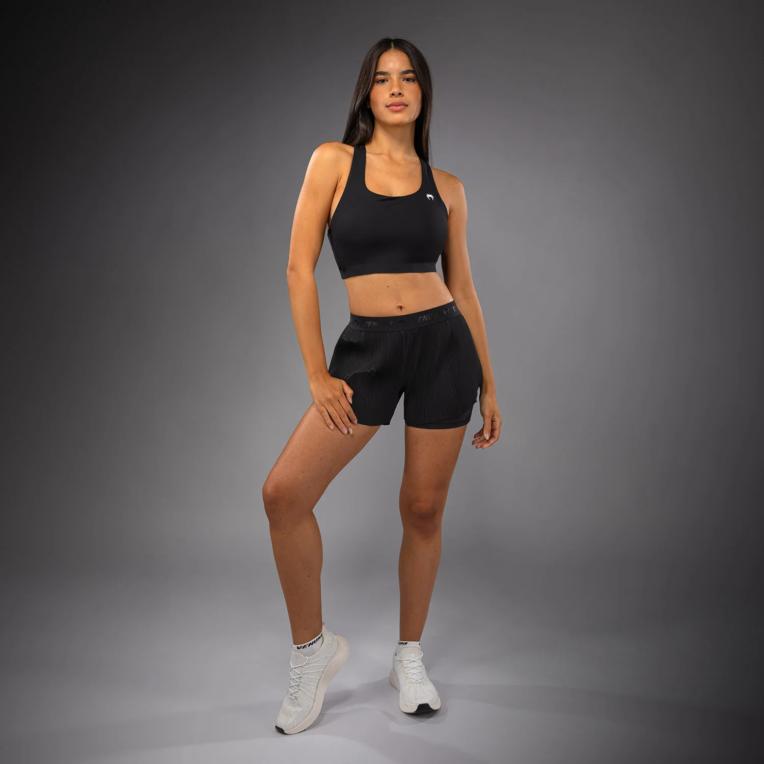 Venum Flowfit Damen Trainingsshorts – Schwarz - Image 6
