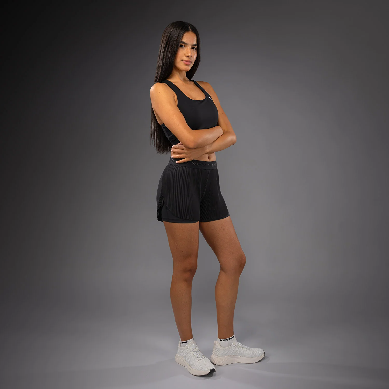 Venum Flowfit Damen Trainingsshorts – Schwarz - Image 7