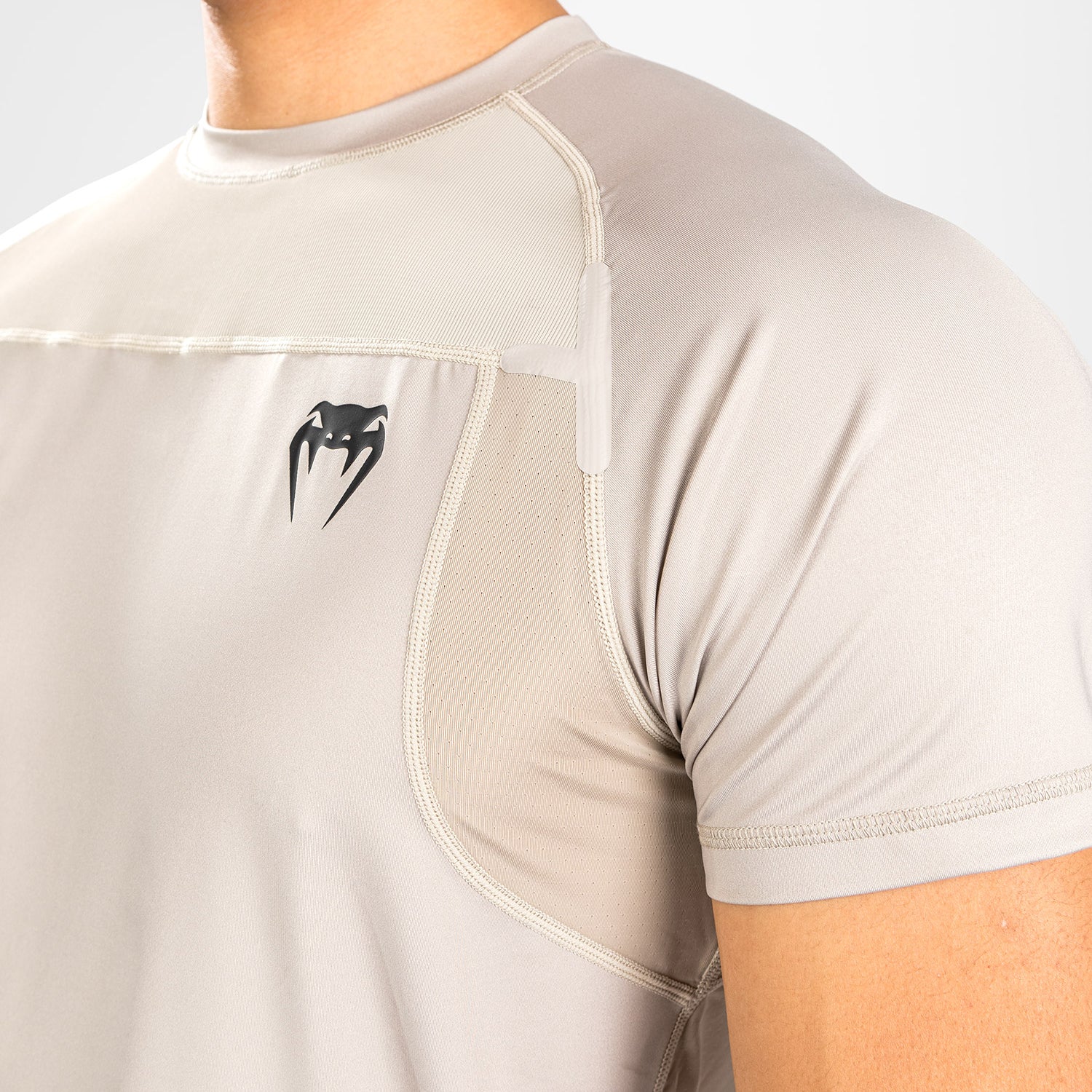 Venum G-Fit Air Dry Tech T-Shirt – Sand - Image 4