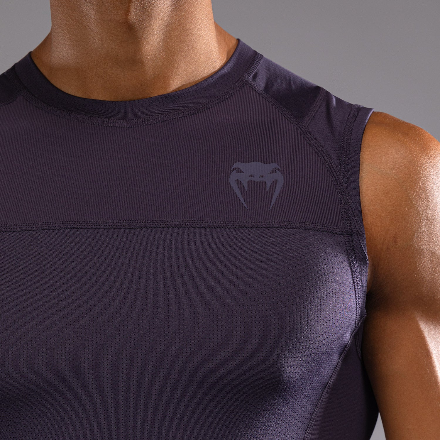 Venum G-Fit Air Herren Ärmelloses Rashguard - Tiefpurpur - Image 5