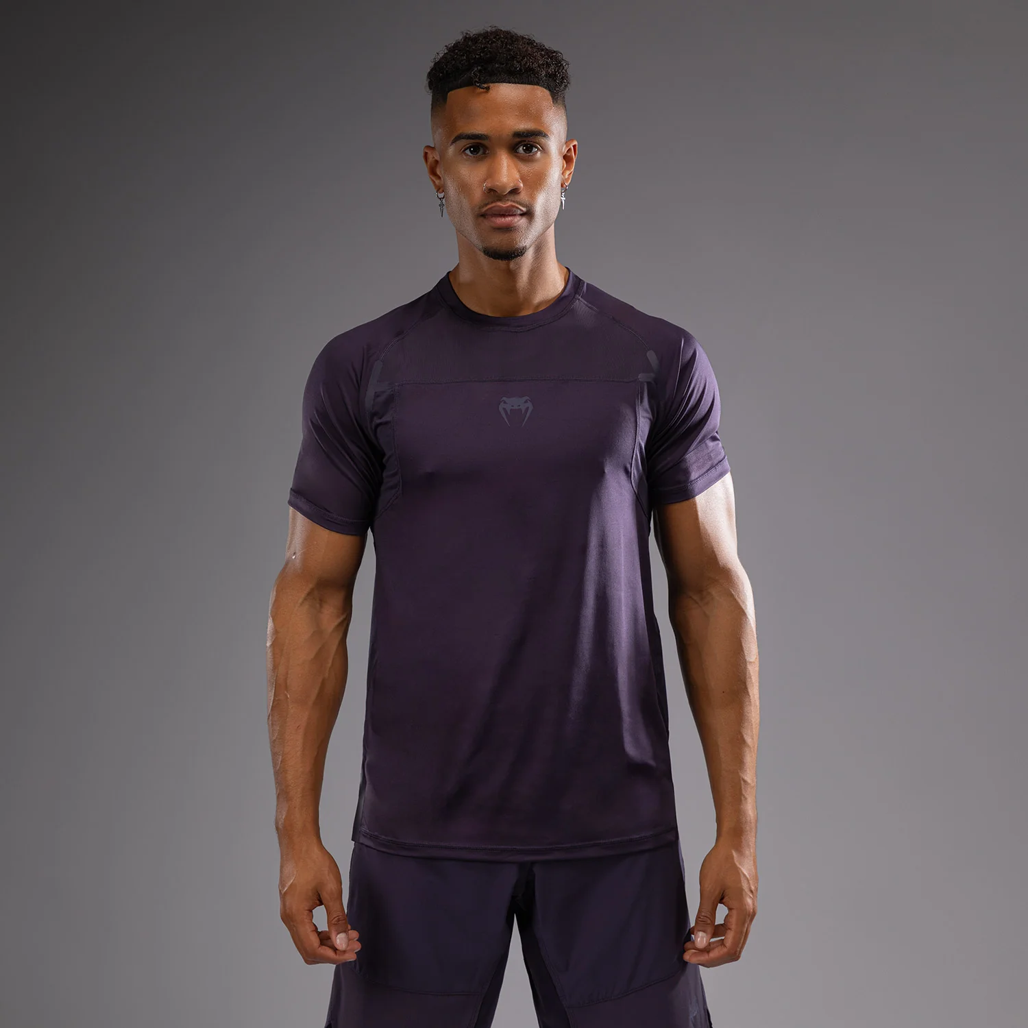 Venum G-Fit Air Herren Dry-Tech T-Shirt - Dunkelviolett