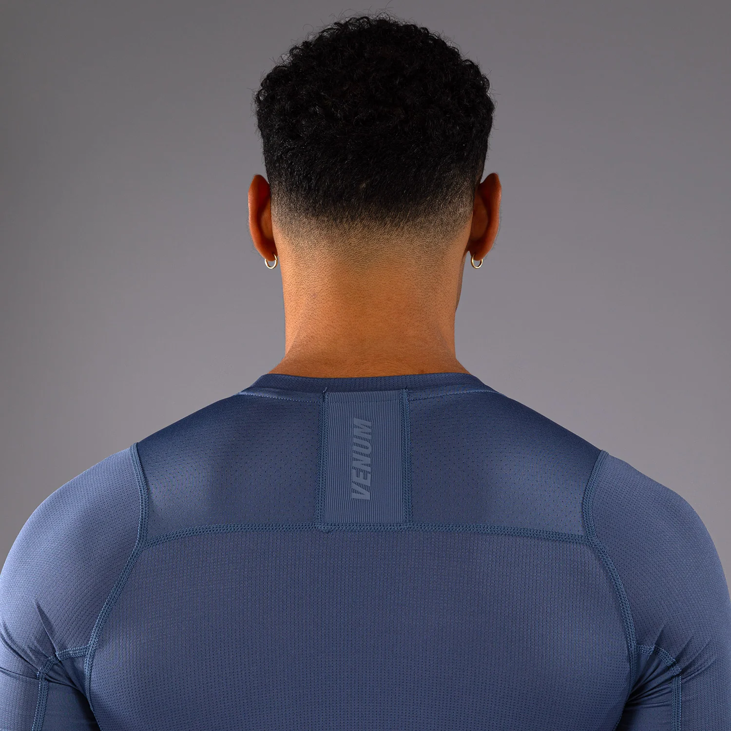 Venum G-Fit Air Herren Kurzarm Rashguard - Nebelblau - Image 5