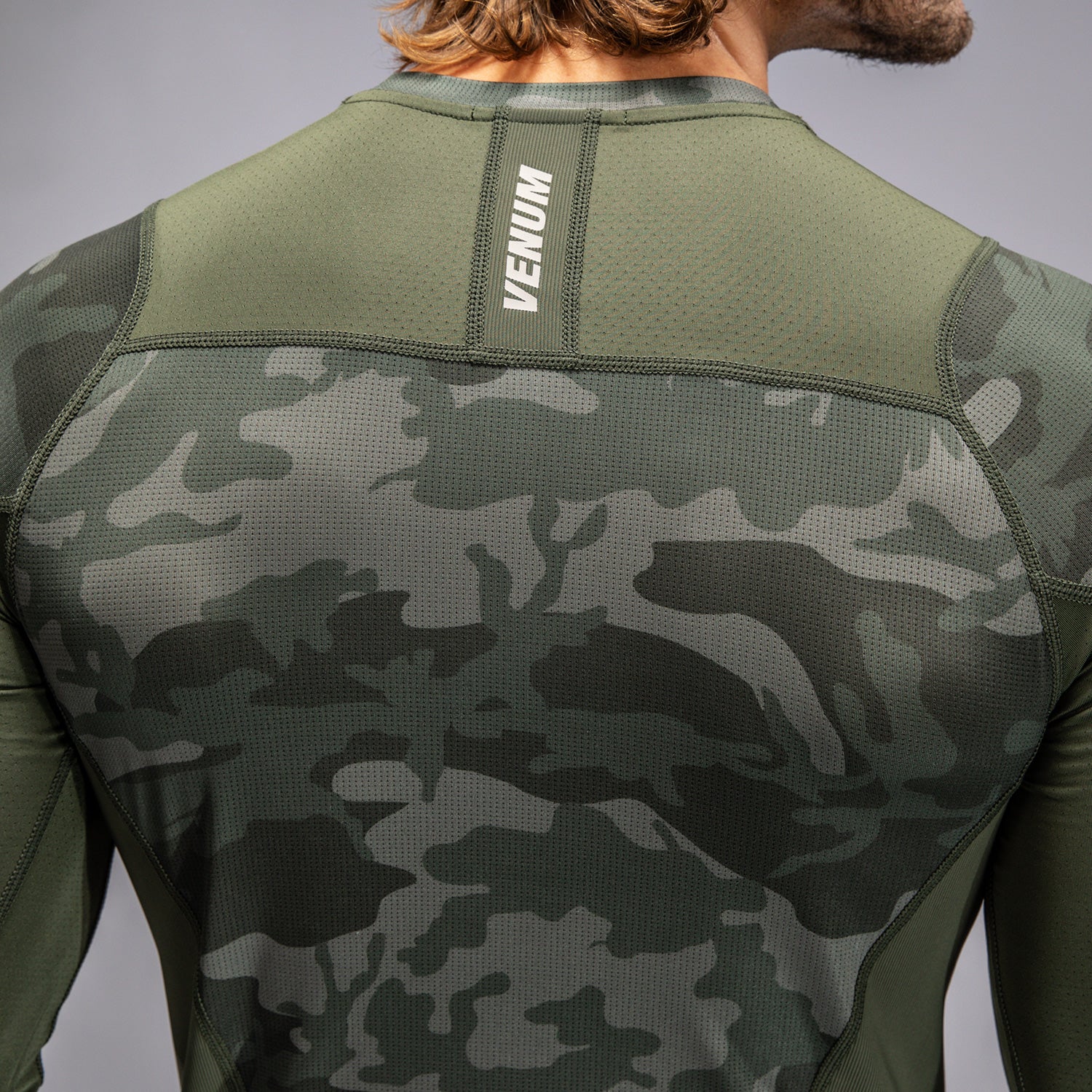 Venum G-Fit Air Herren Langarm Rashguard - Armee Camouflage - Image 6